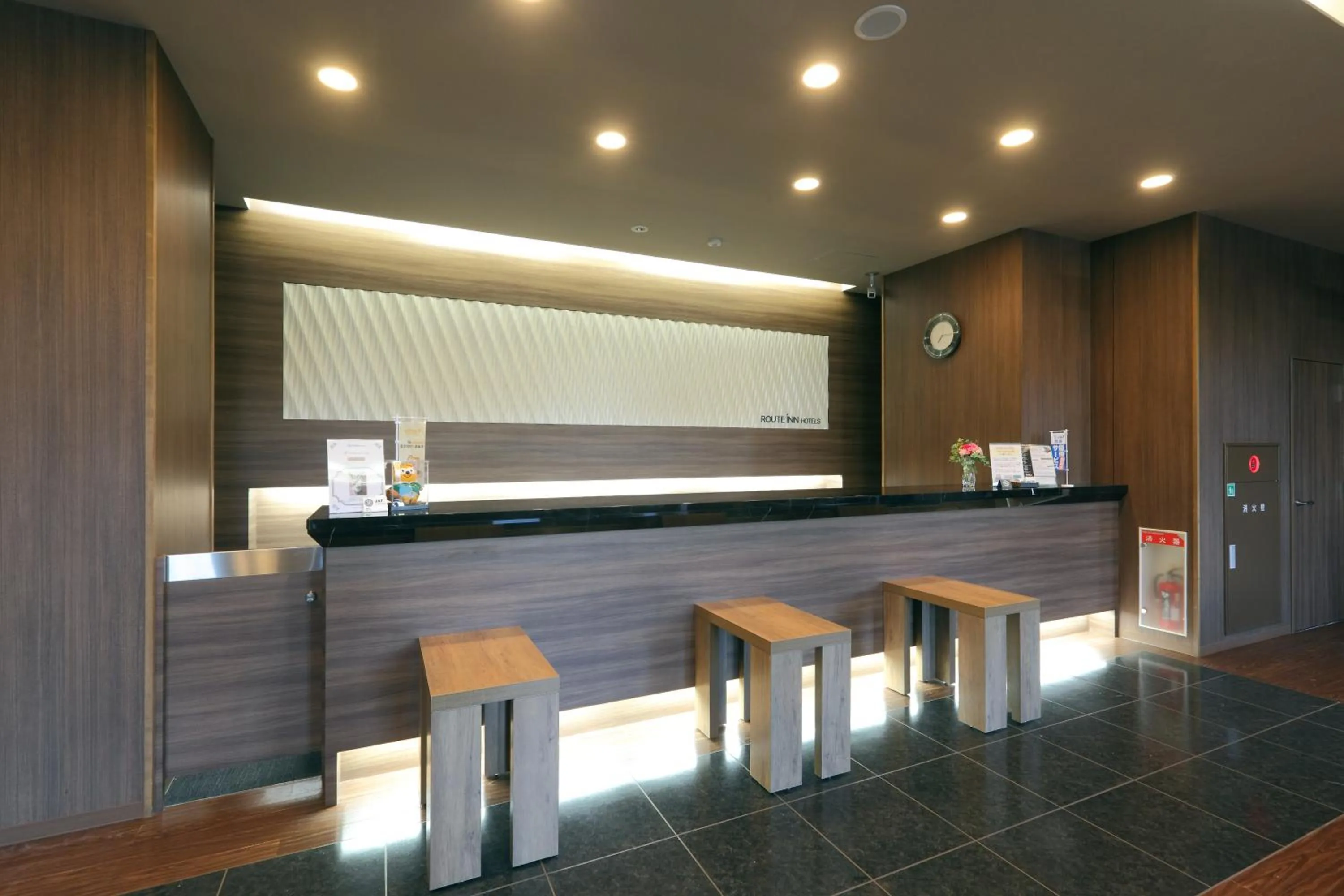 Lobby or reception in Hotel Route-Inn Shimizu Inter