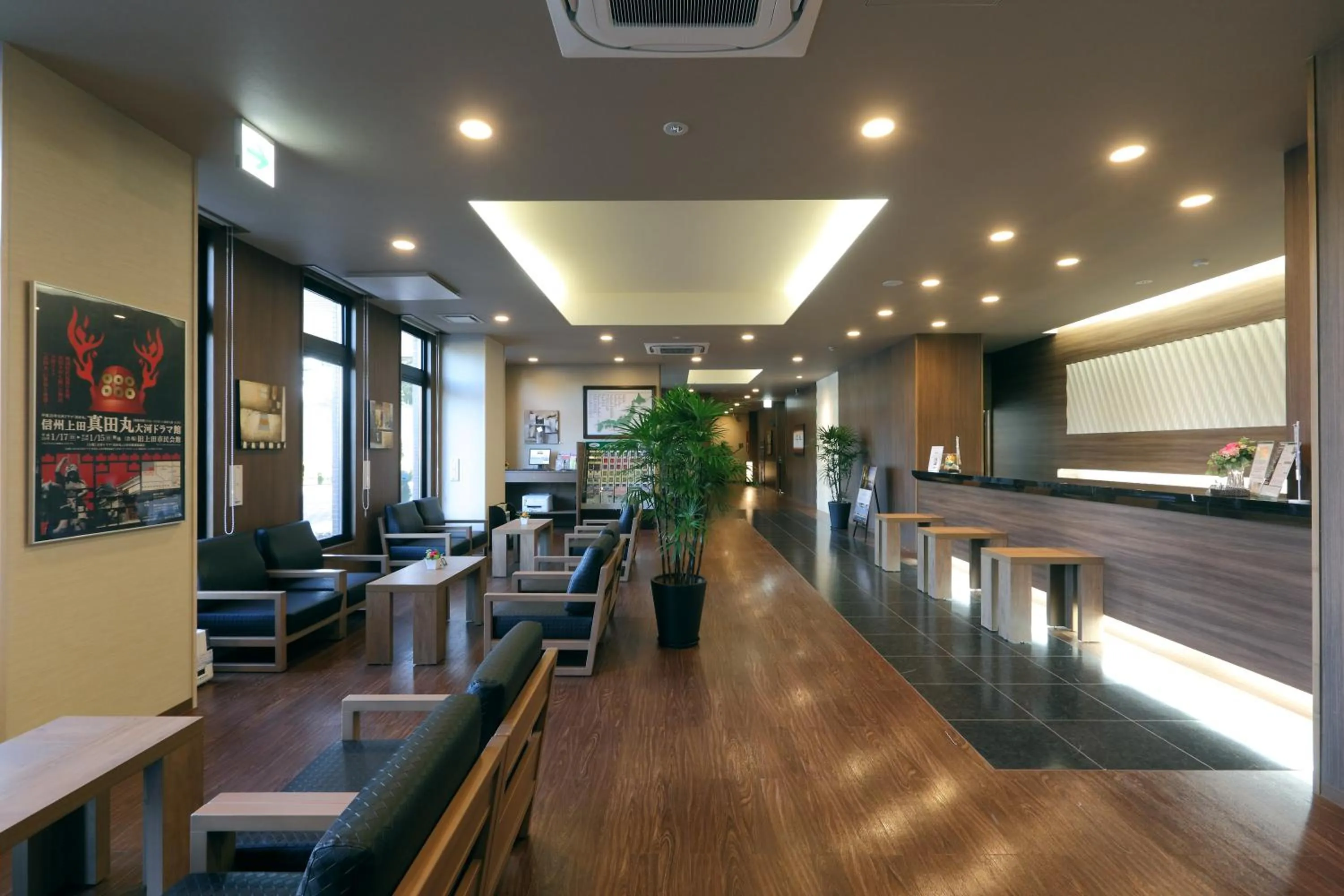 Lobby or reception in Hotel Route-Inn Shimizu Inter