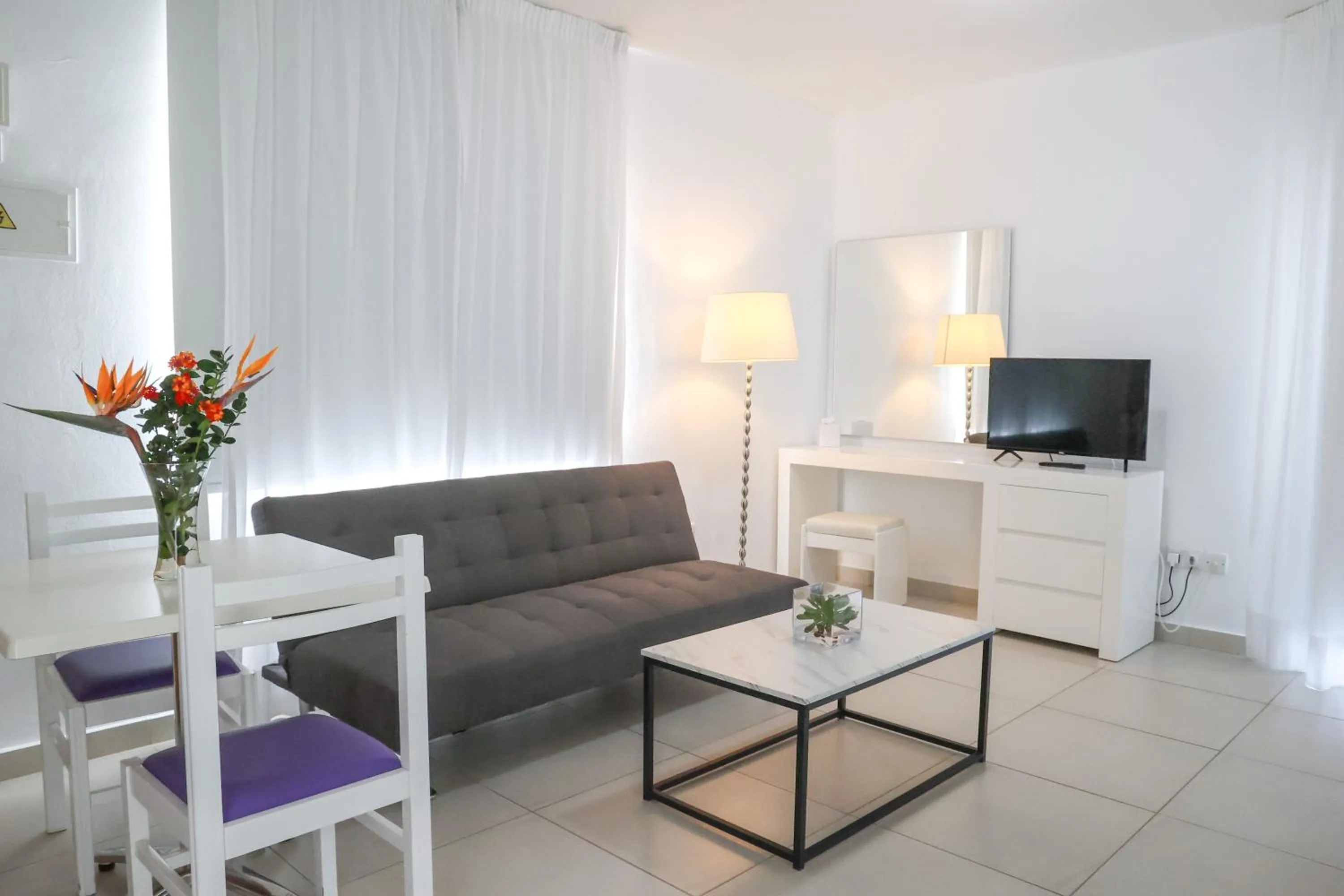 Living room in Alva Hotel Apartments