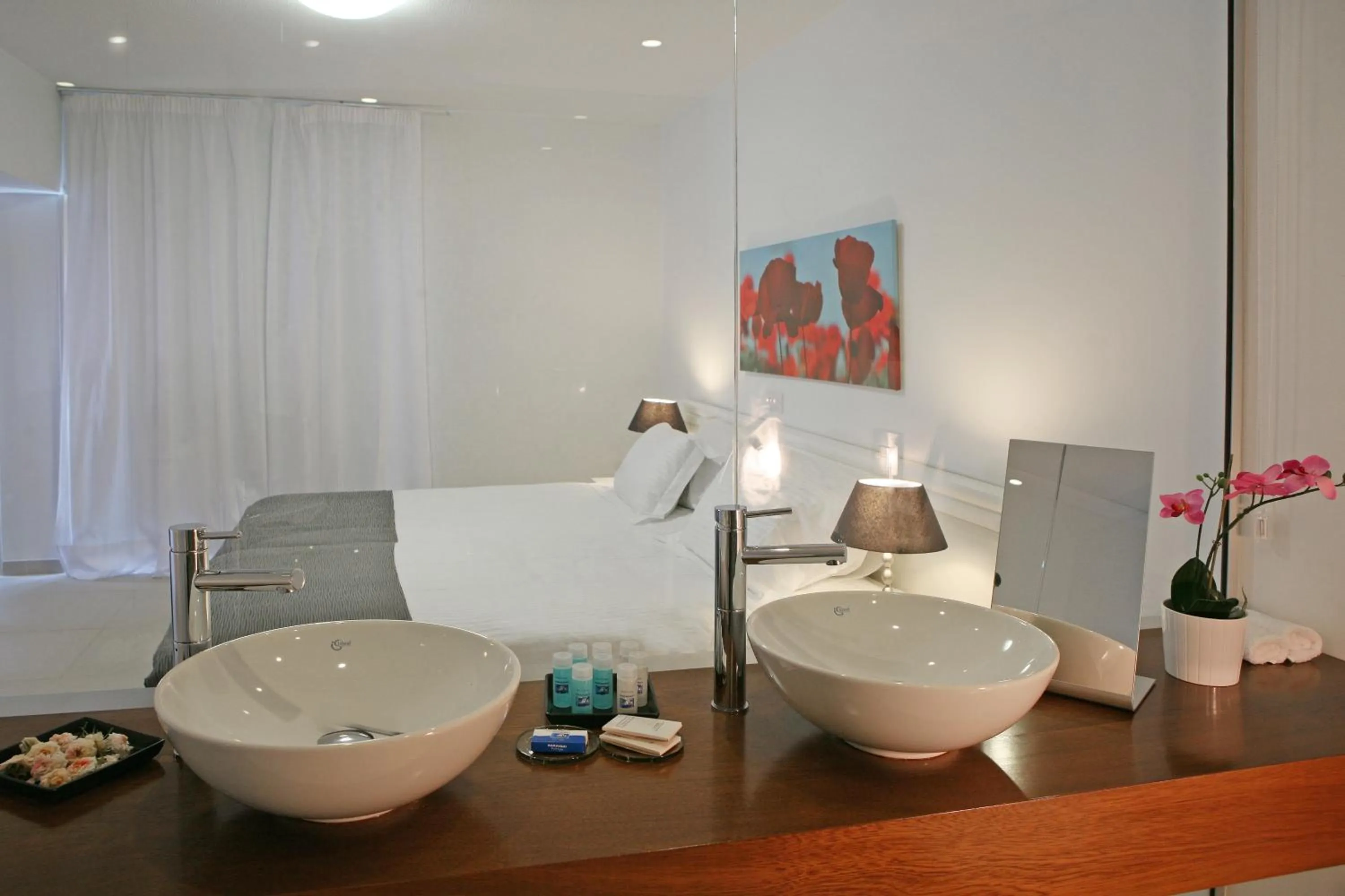 Bed in Alva Hotel Apartments