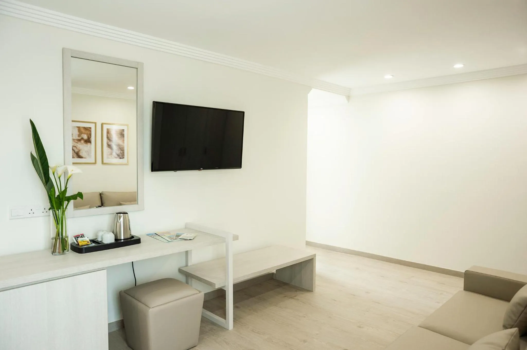 TV and multimedia in Roseum Boutique Hotel