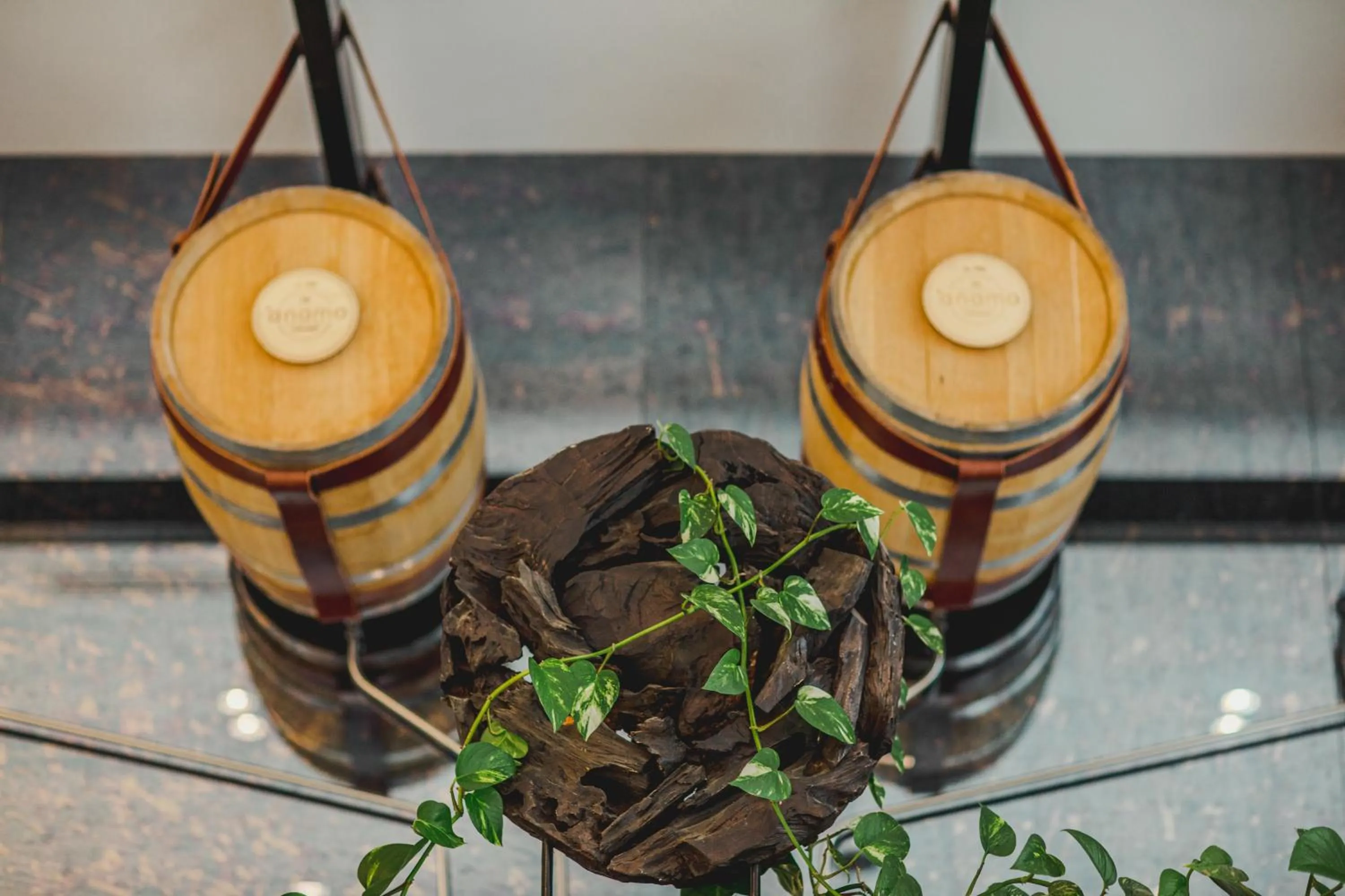 Decorative detail in Roseum Boutique Hotel