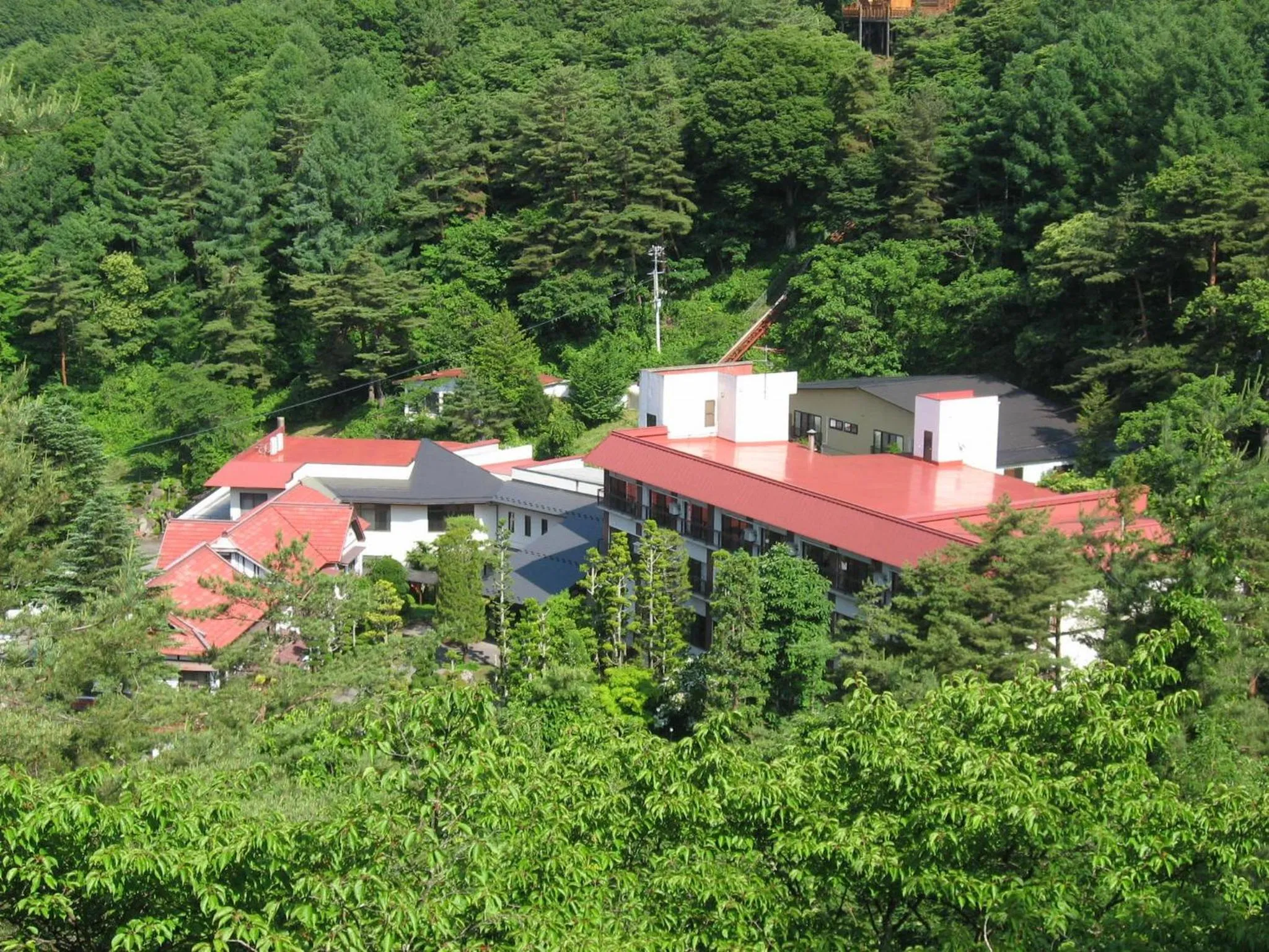 Property building in Hishino Onsen Tokiwakan