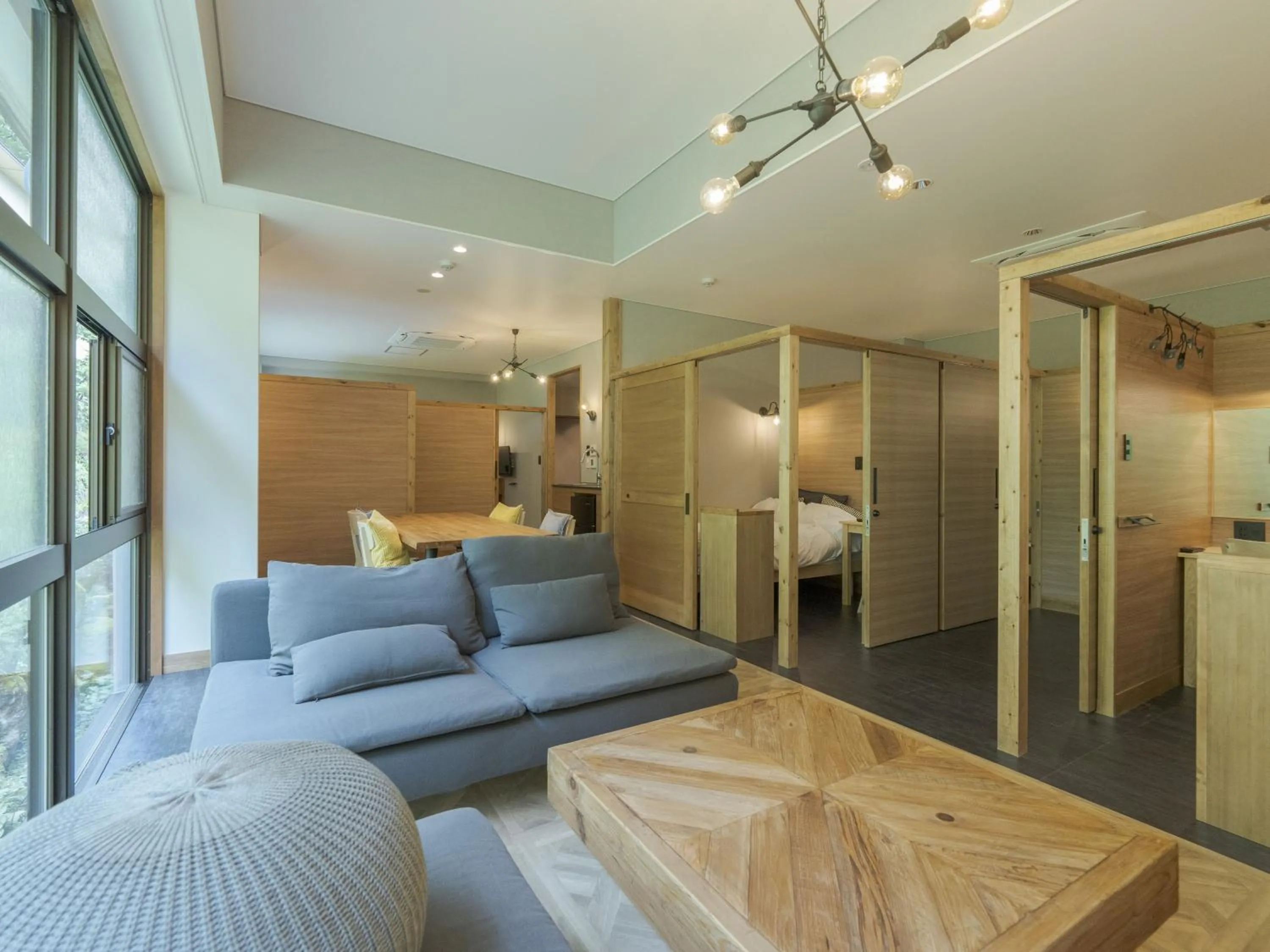 Living room in Hishino Onsen Tokiwakan