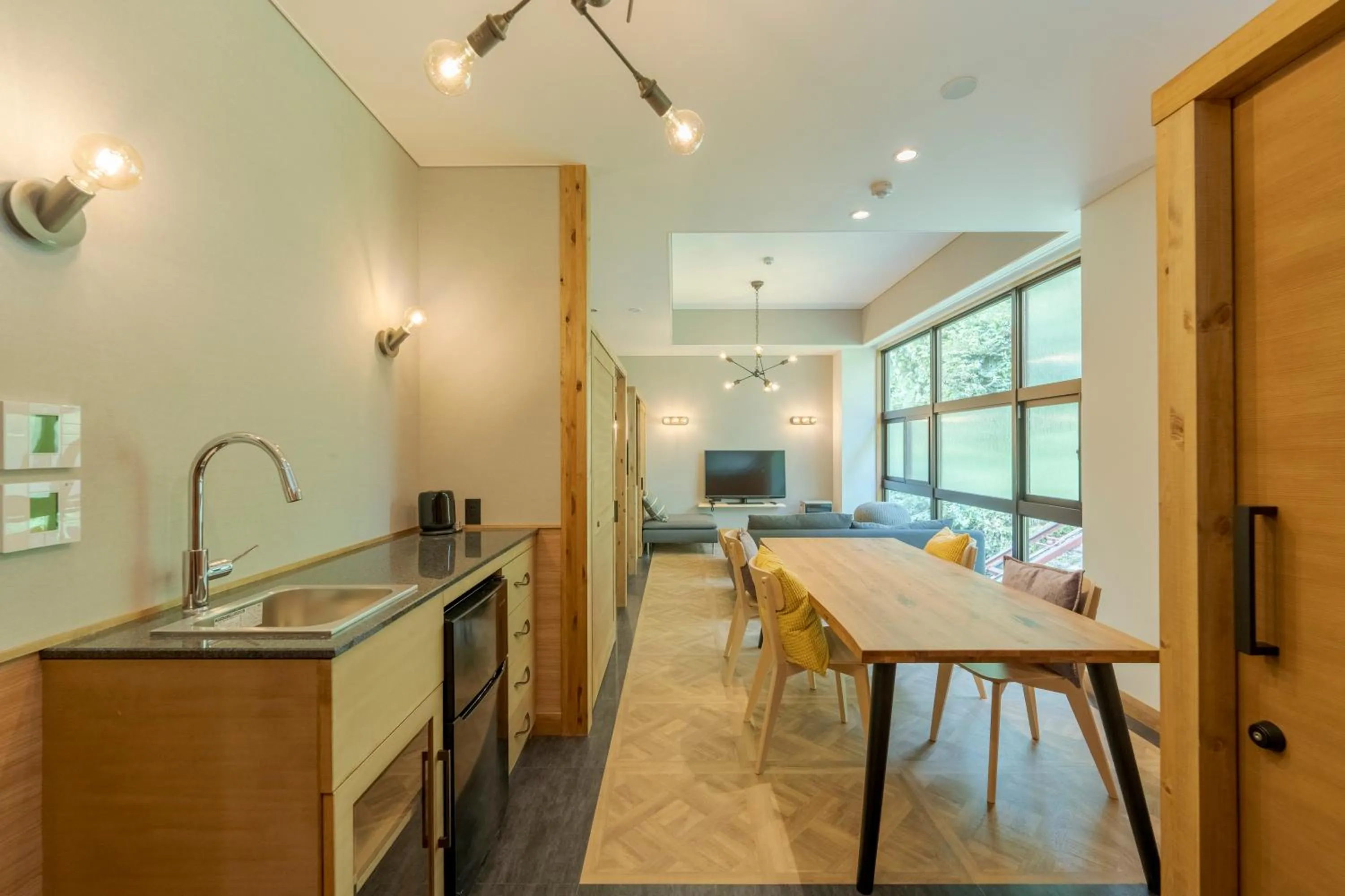 Kitchen or kitchenette in Hishino Onsen Tokiwakan