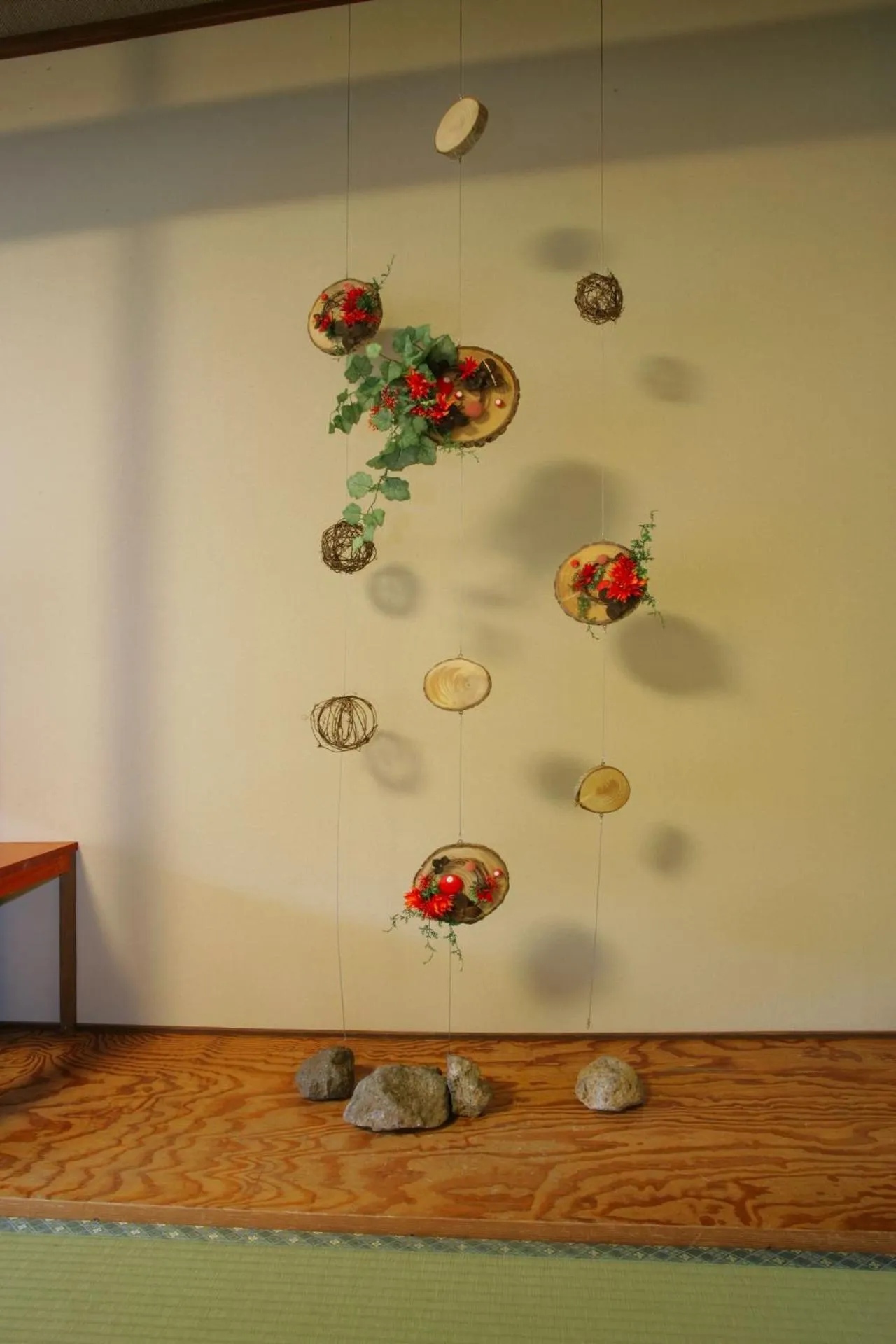 Decorative detail in Hishino Onsen Tokiwakan