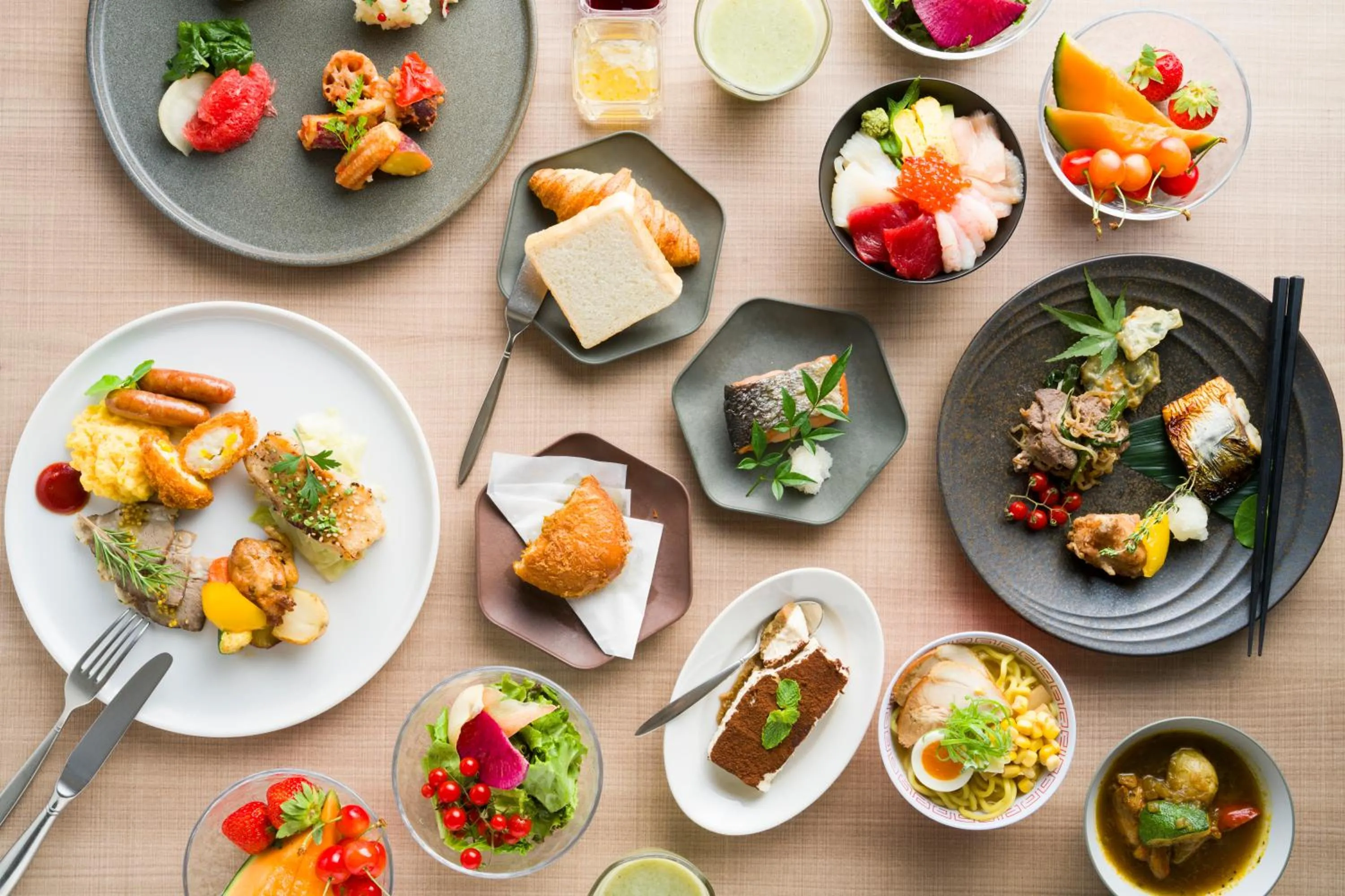 Breakfast in La'gent Stay Sapporo Odori Hokkaido