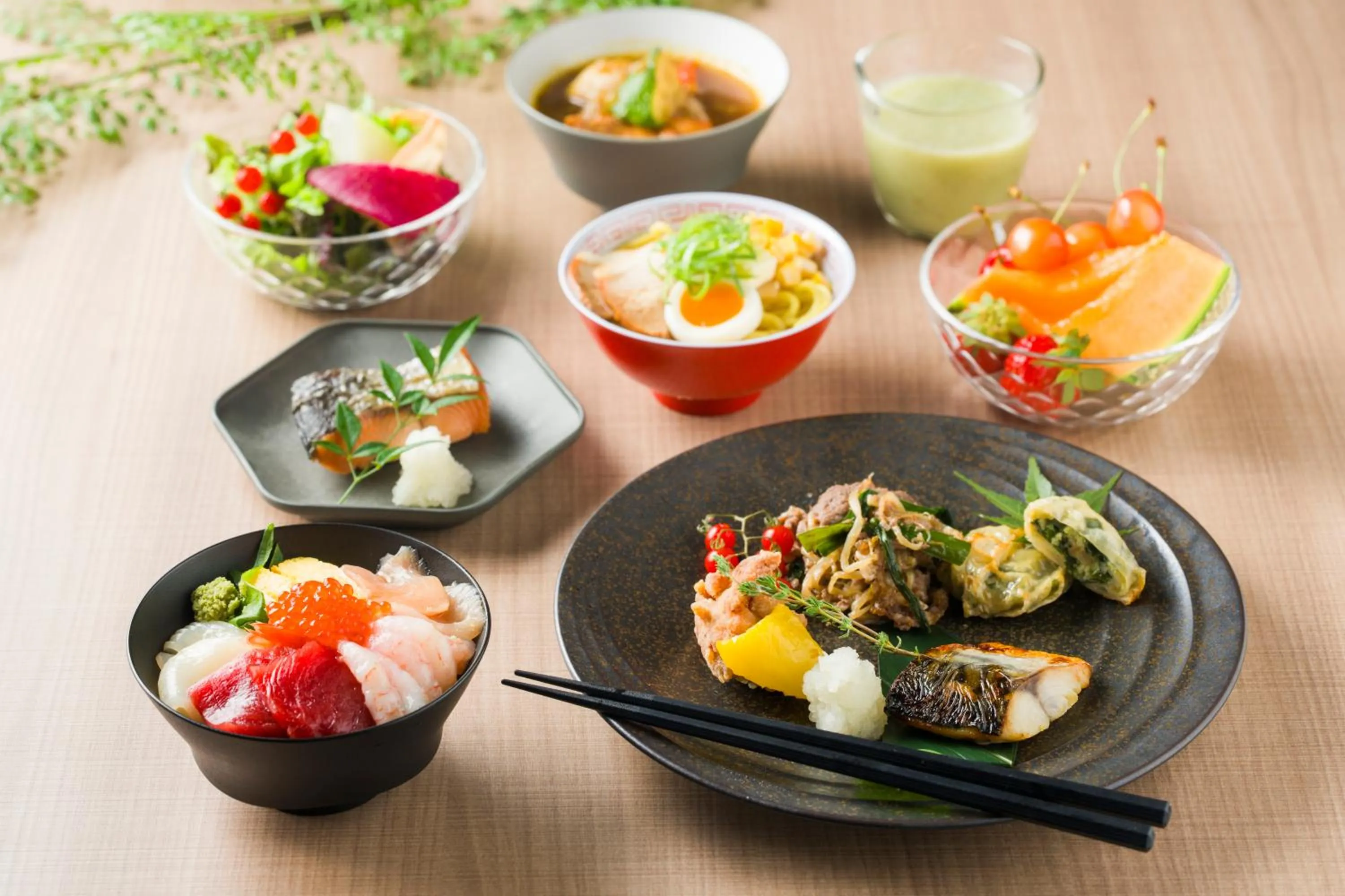 Breakfast in La'gent Stay Sapporo Odori Hokkaido