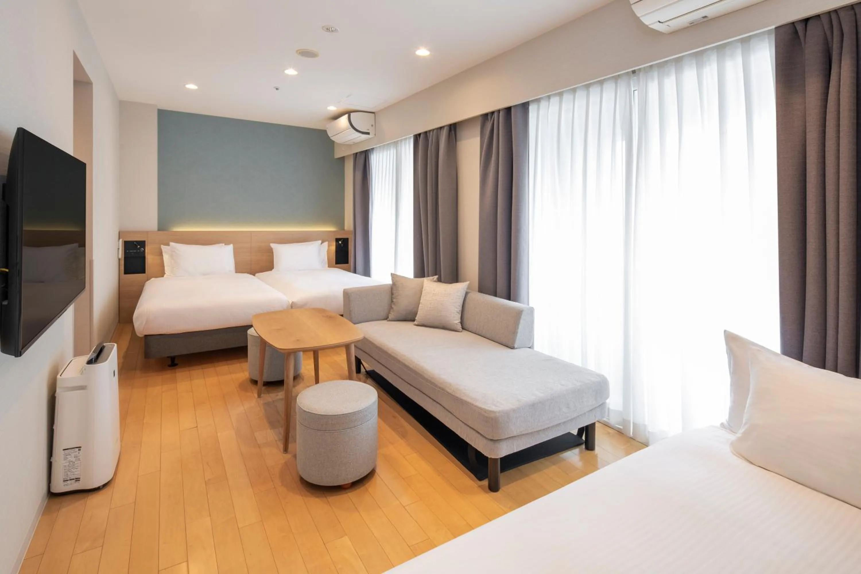 Photo of the whole room, Bed in La'gent Stay Sapporo Odori Hokkaido
