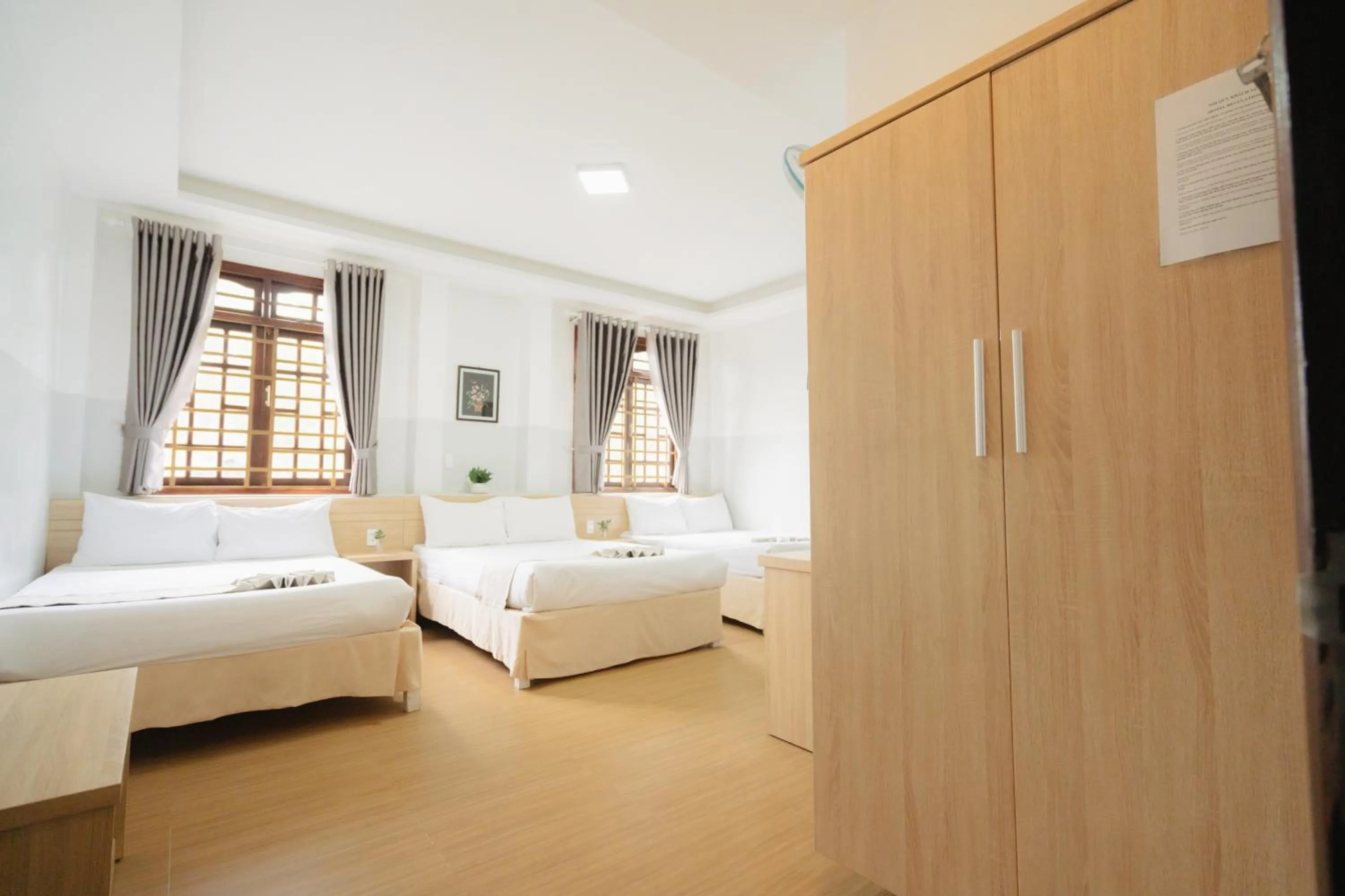 Bed in Ngoc Nguyen Anh Hotel Da Lat