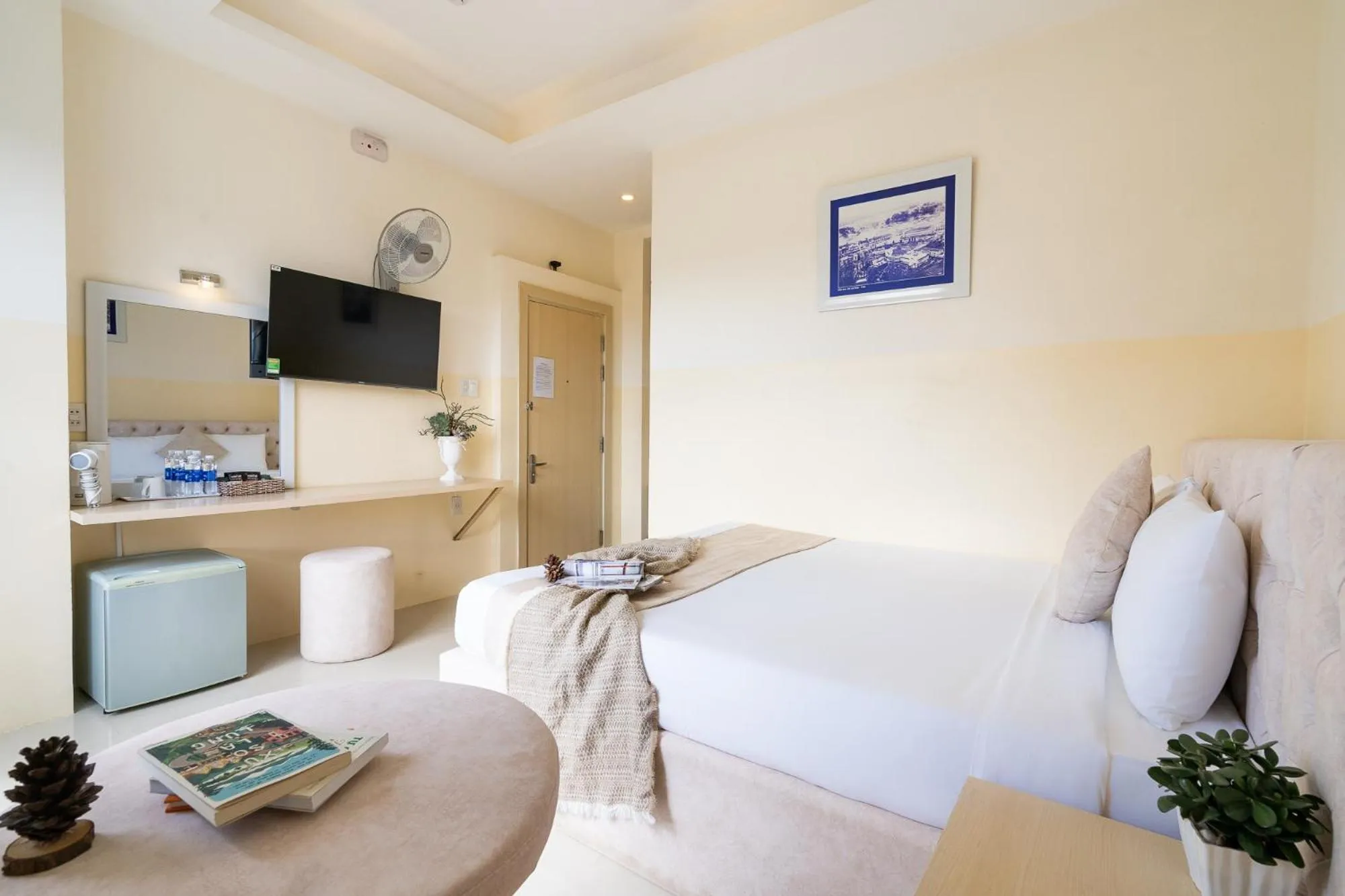 Bed in Ngoc Nguyen Anh Hotel Da Lat