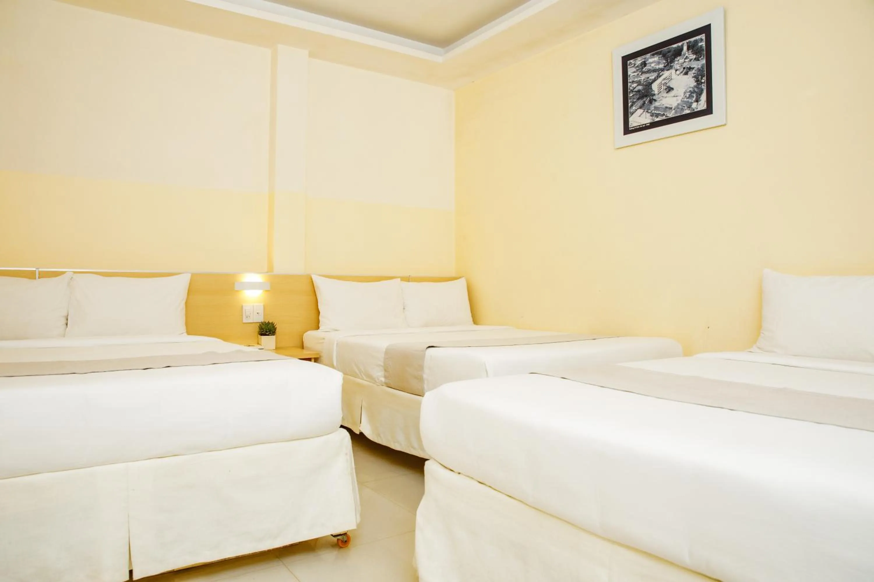 Bed in Ngoc Nguyen Anh Hotel Da Lat