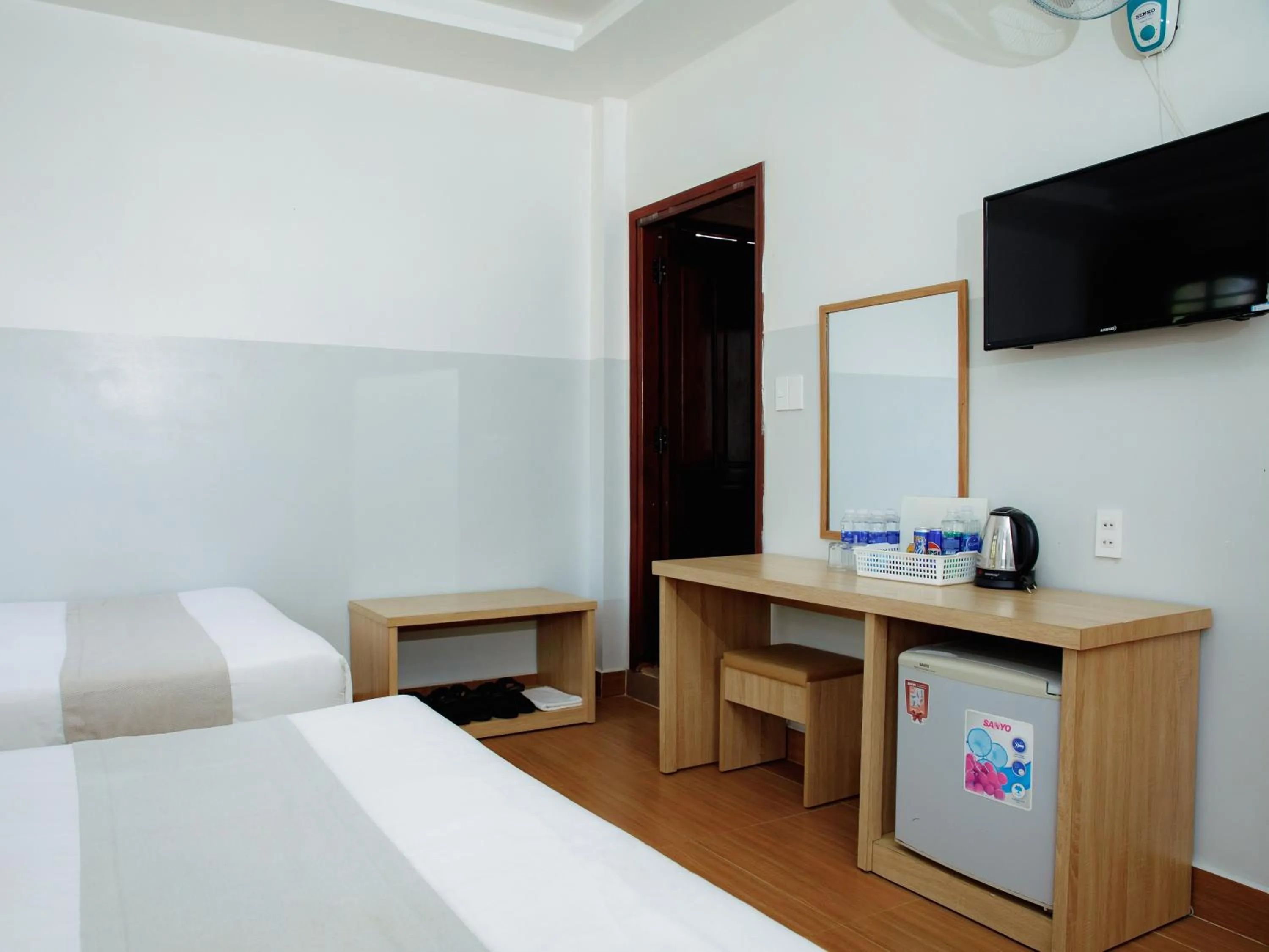 Bed in Ngoc Nguyen Anh Hotel Da Lat