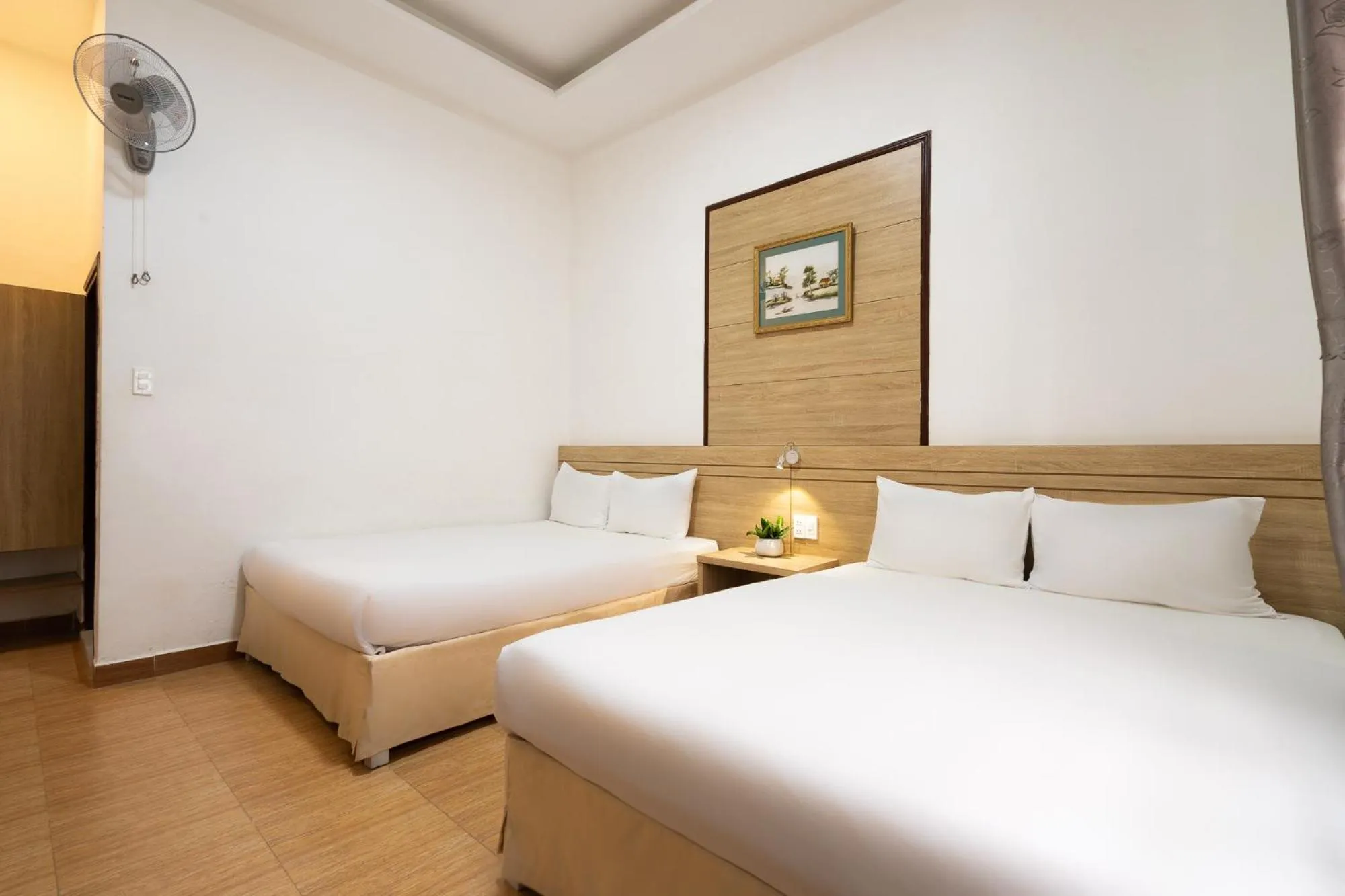 Bed in Ngoc Nguyen Anh Hotel Da Lat