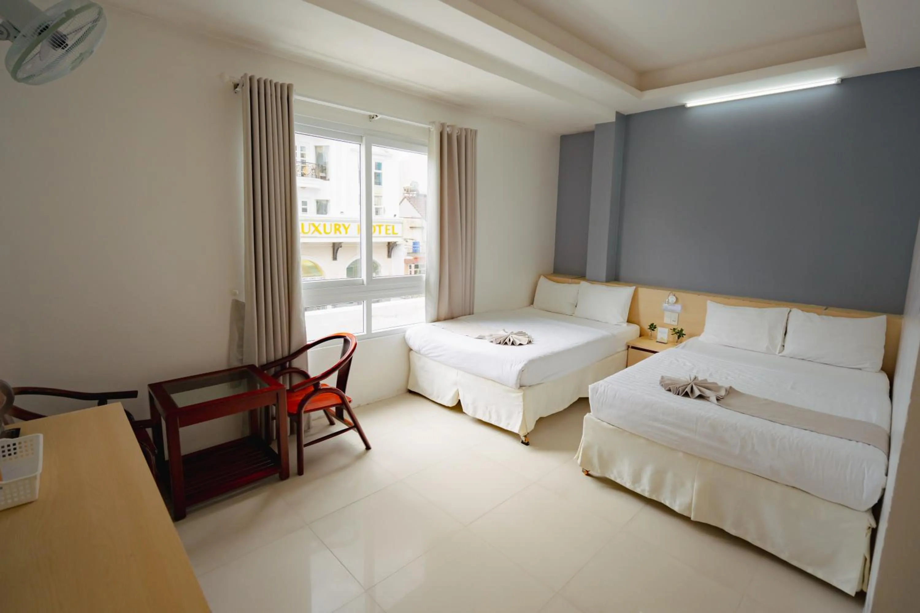 Bed in Ngoc Nguyen Anh Hotel Da Lat