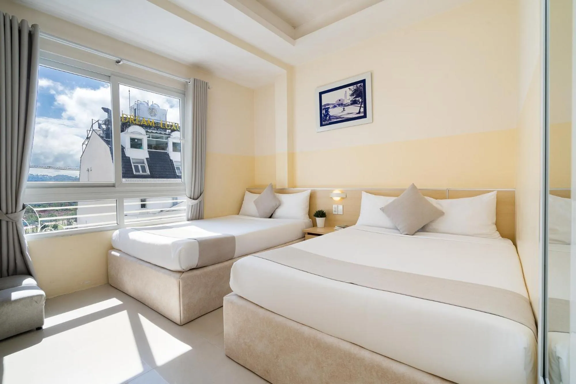 Bed in Ngoc Nguyen Anh Hotel Da Lat