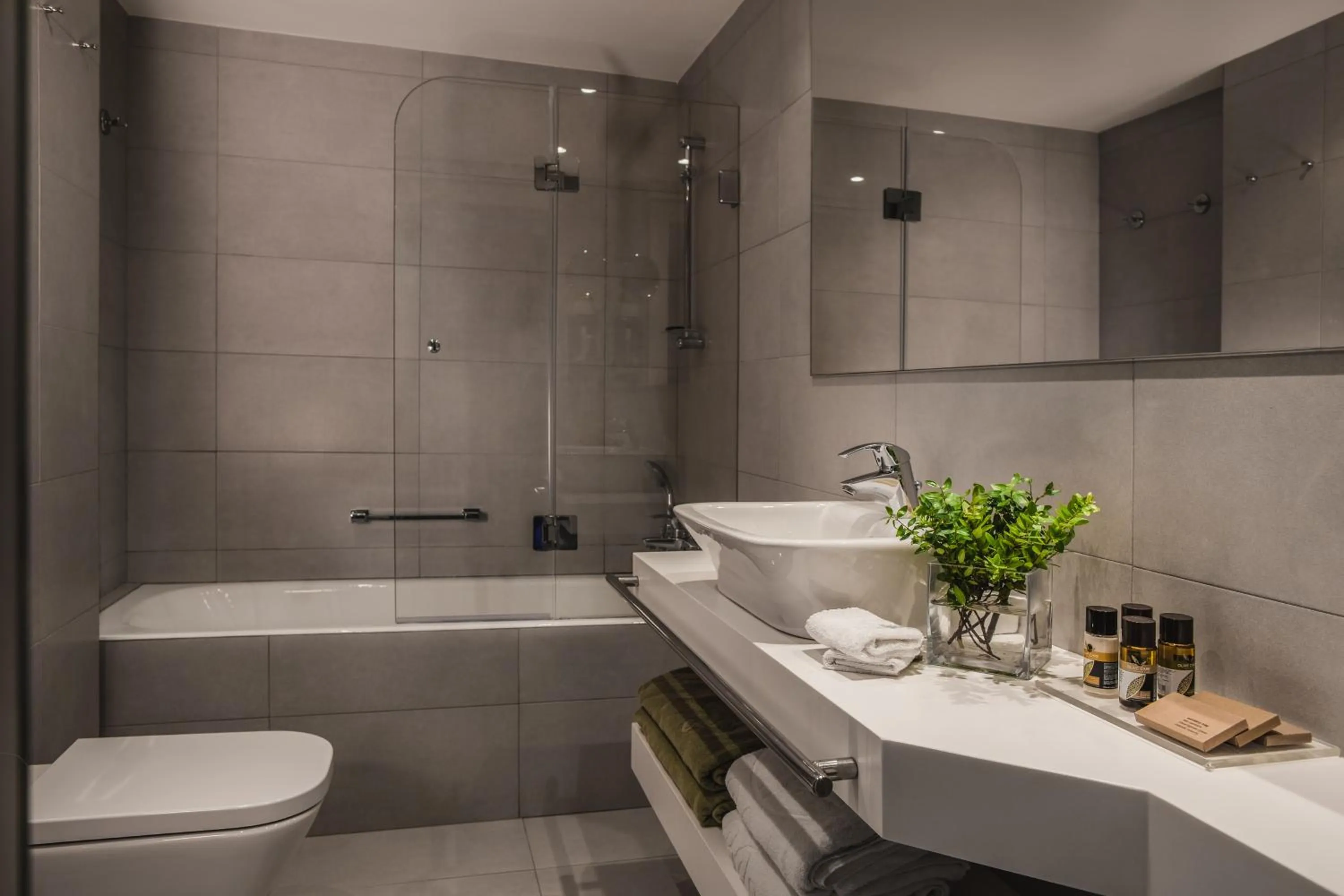 Toilet in Alion Beach Hotel