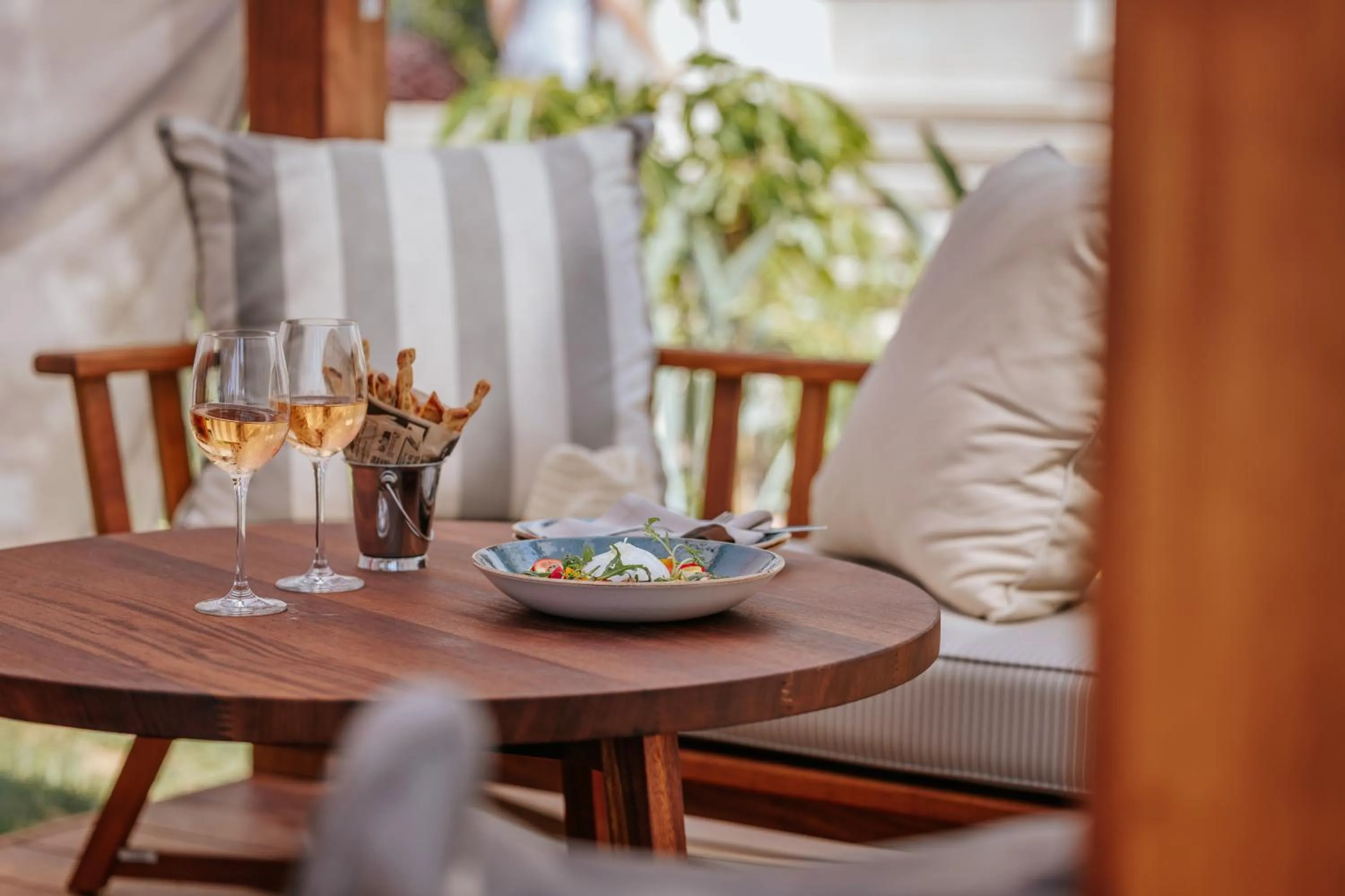 Seating area in Alion Beach Hotel