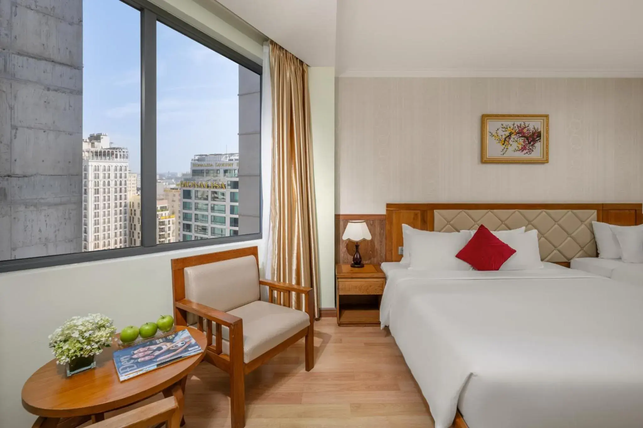 Triple Room with City View in Serene Beach Hotel Danang Triple Room with City View in Serene Beach Hotel Danang