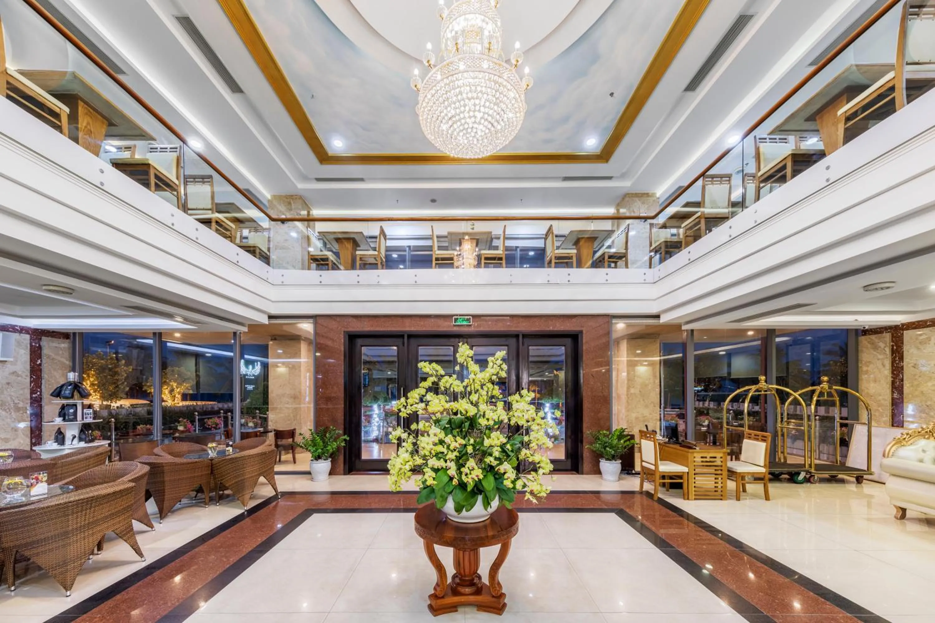 Lobby or reception in Serene Beach Hotel Danang