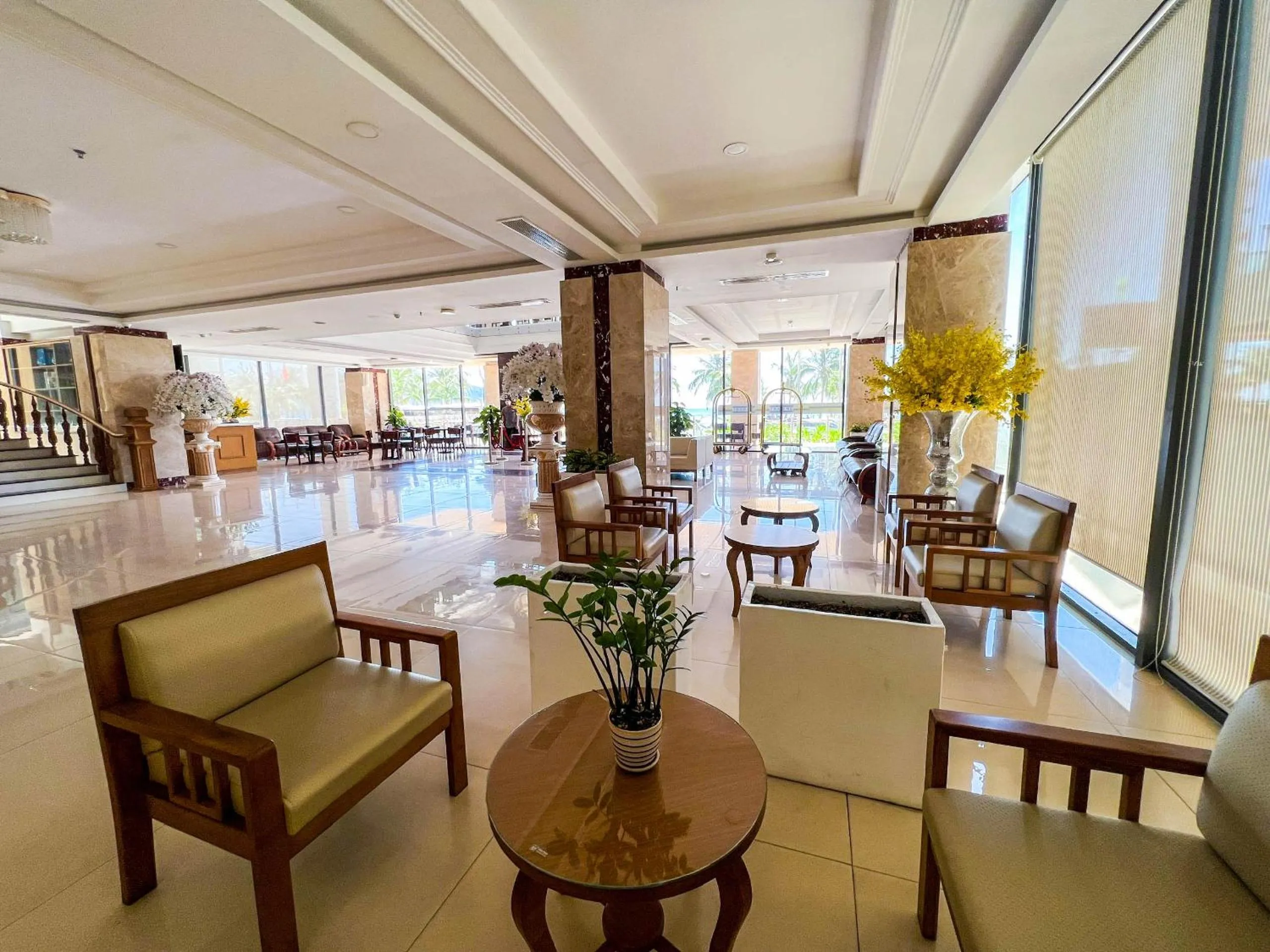 Lobby or reception in Serene Beach Hotel Danang