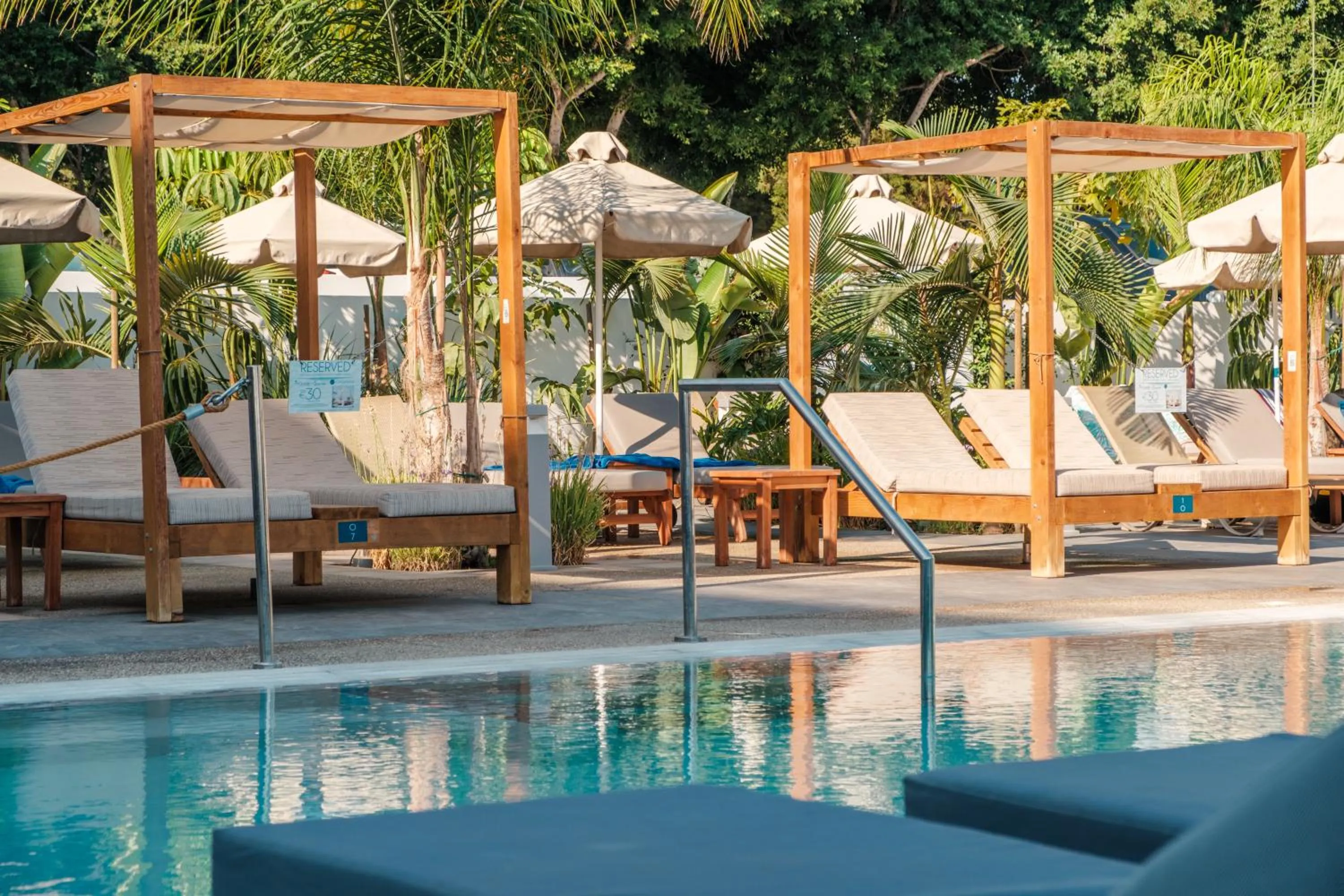 sunbed in Kapetanios Bay Hotel Protaras