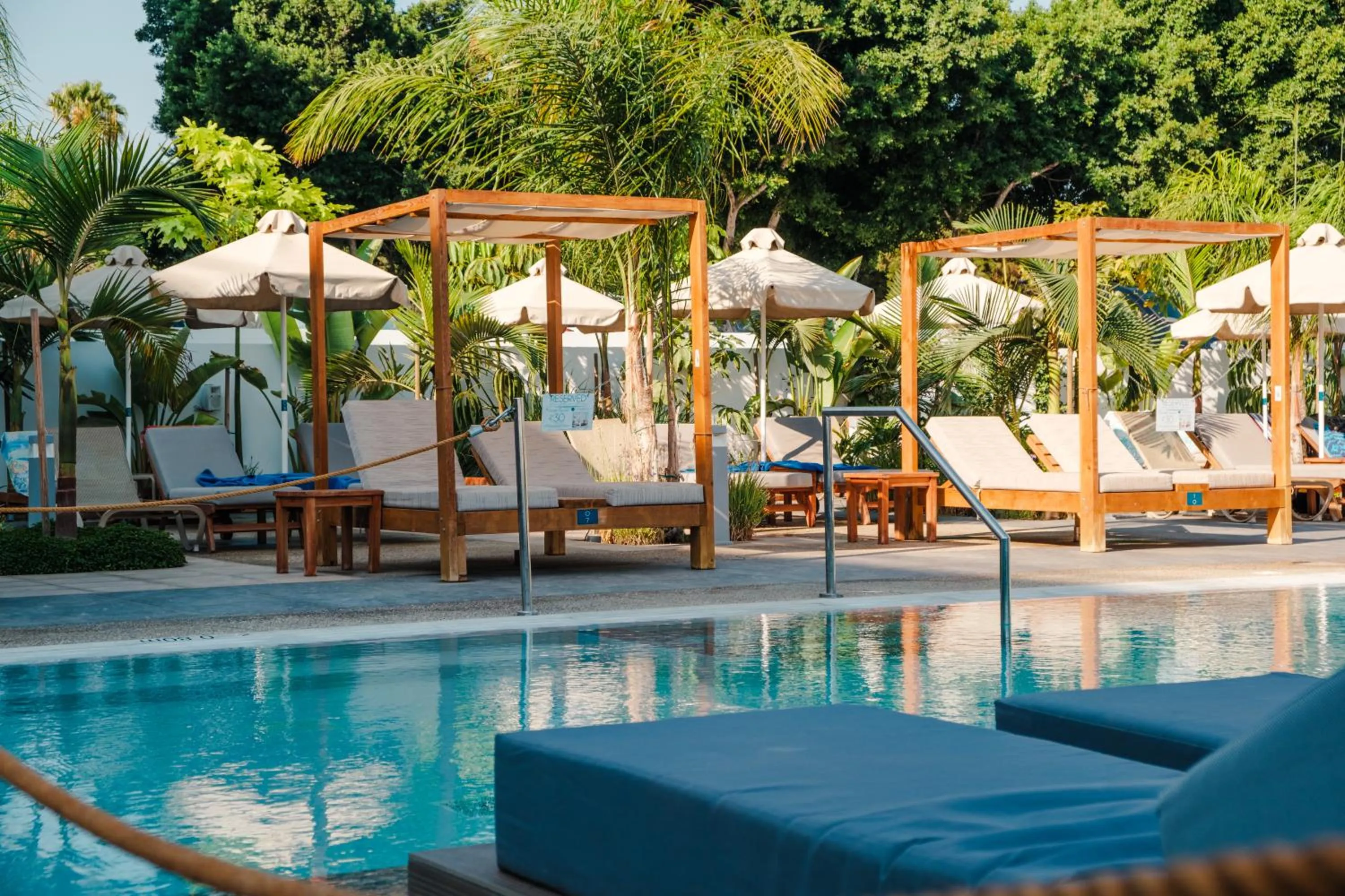 Pool view in Kapetanios Bay Hotel Protaras