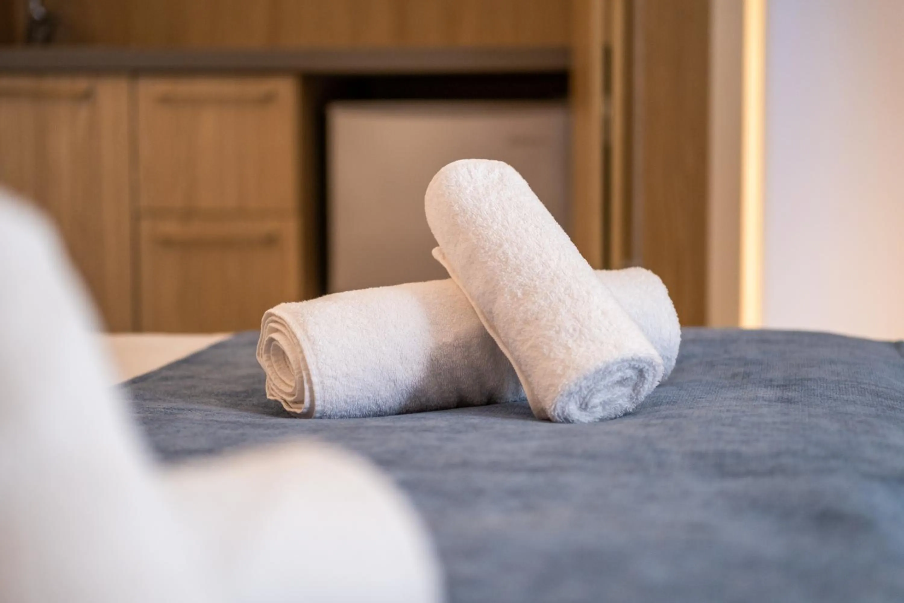 Bed in Kapetanios Bay Hotel Protaras