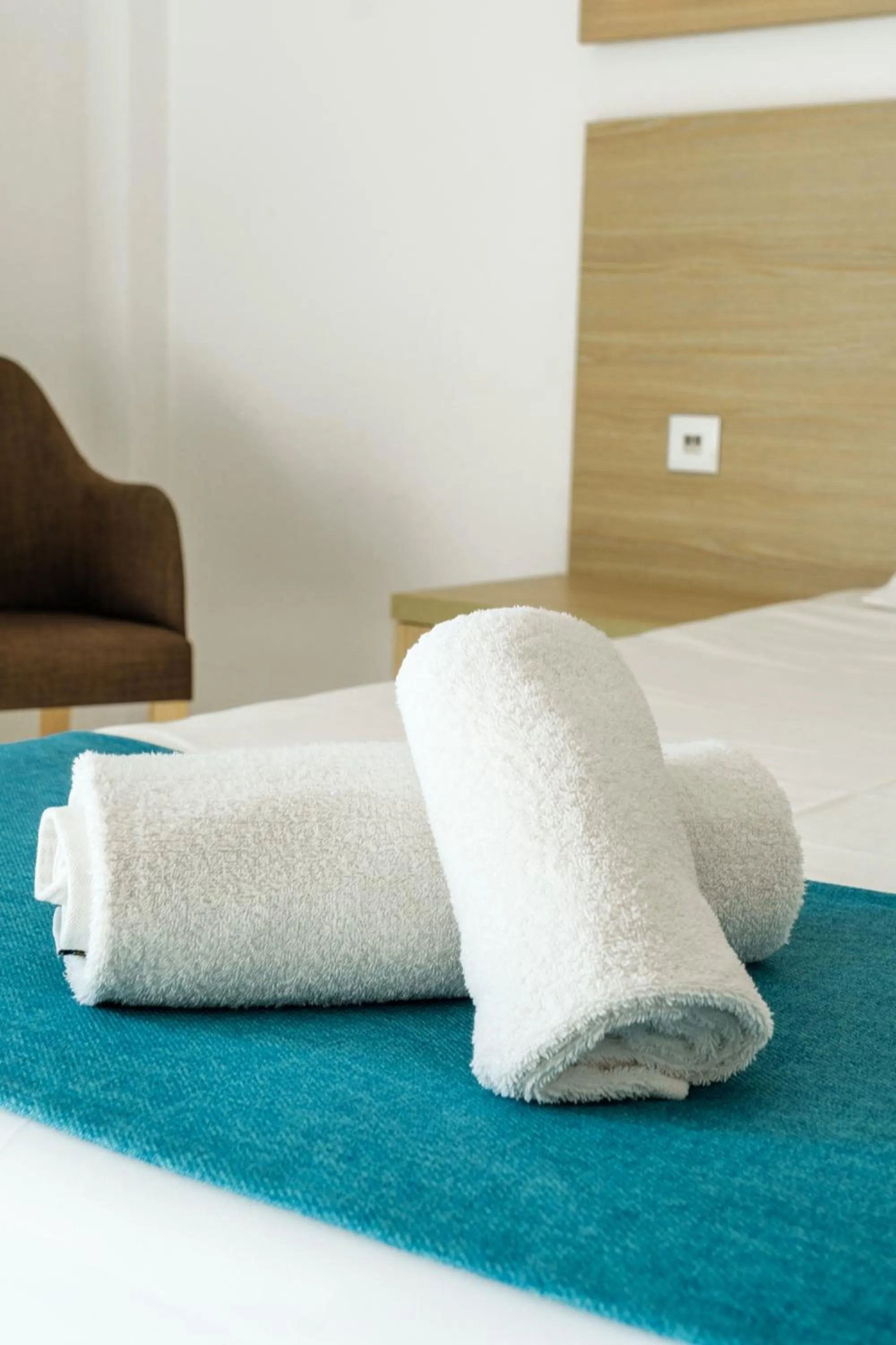 Bed in Kapetanios Bay Hotel Protaras