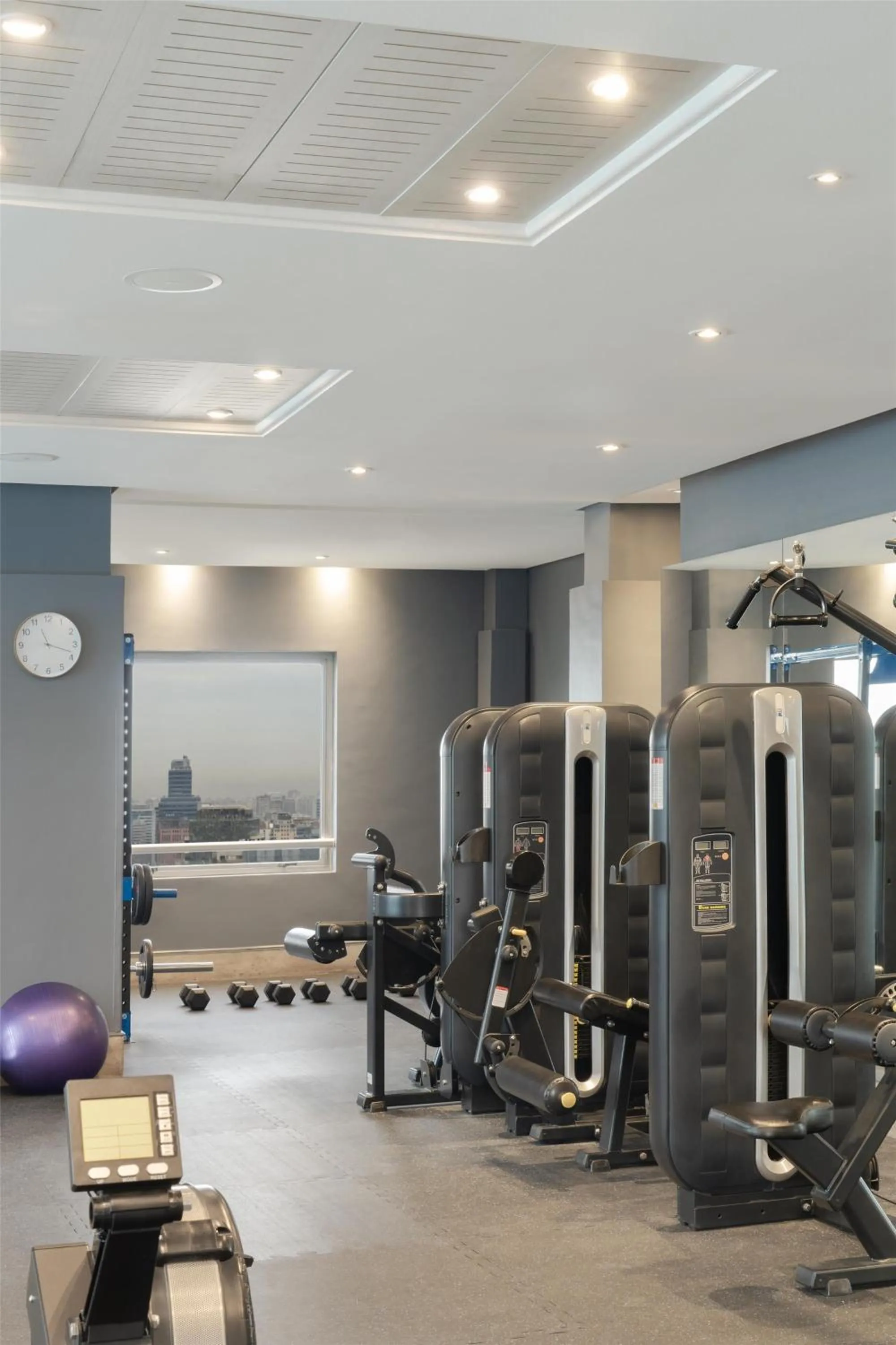 Fitness centre/facilities in NH Collection Plaza Santiago