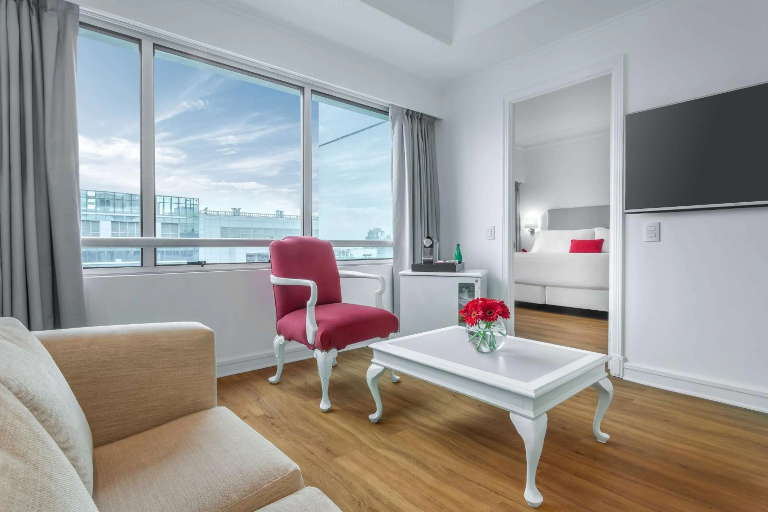 View (from property/room) in NH Collection Plaza Santiago