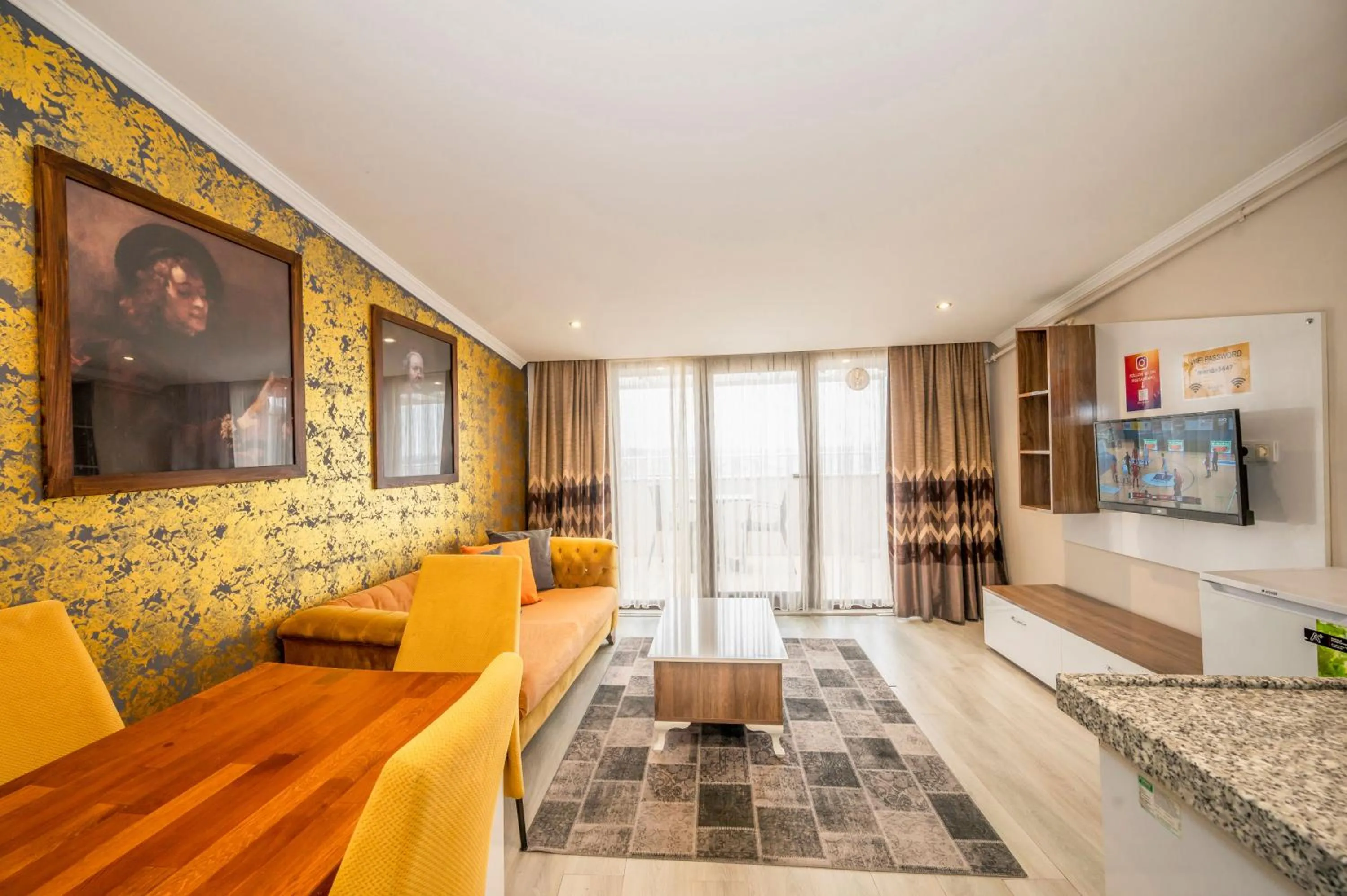 Living room in Marida Suit - Istanbul Taksim