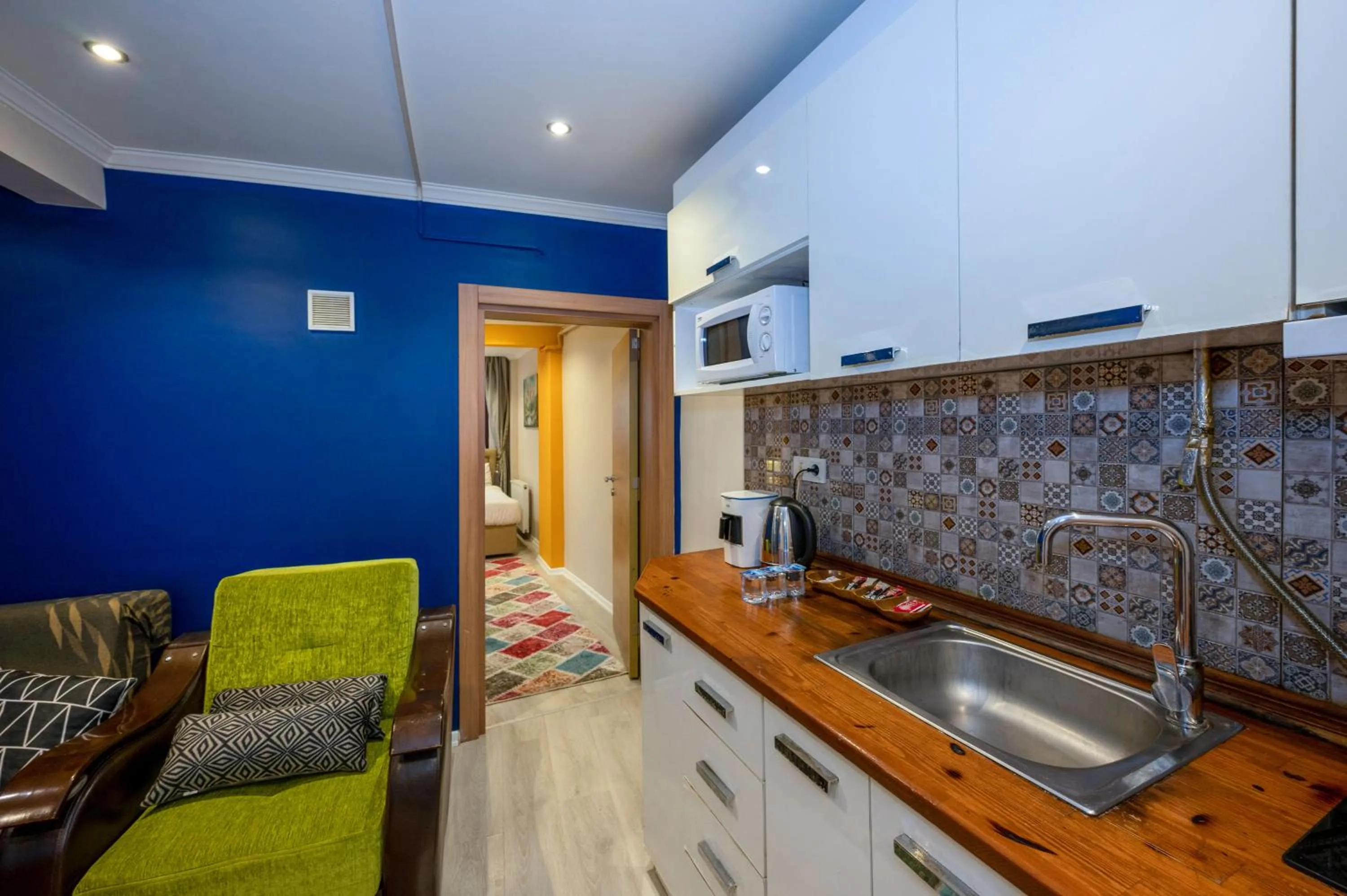 Kitchen or kitchenette in Marida Suit - Istanbul Taksim