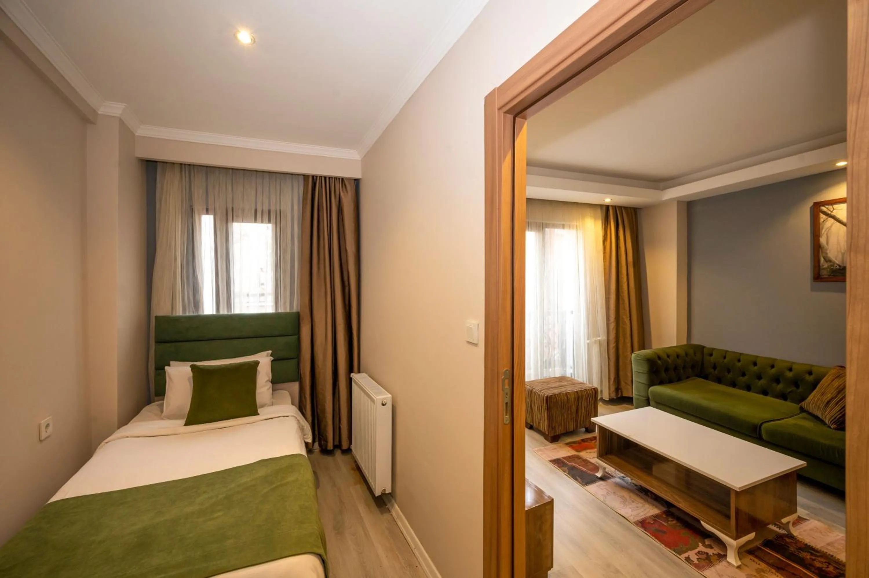 Bedroom, Bed in Marida Suit - Istanbul Taksim