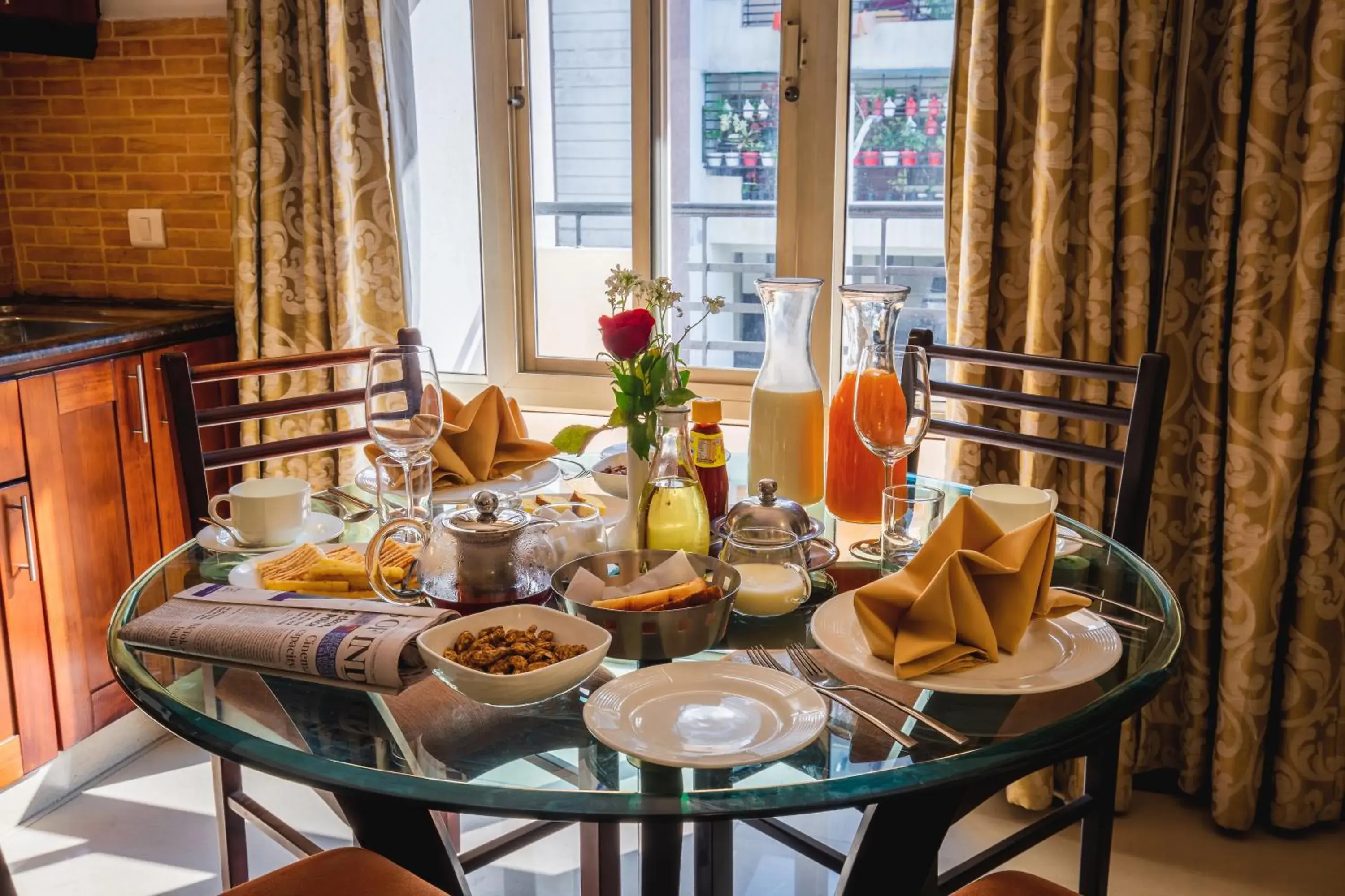 One-Bedroom Suite - single occupancy in Rosewood Apartment Hotel - Pantnagar One-Bedroom Suite - single occupancy in Rosewood Apartment Hotel - Pantnagar