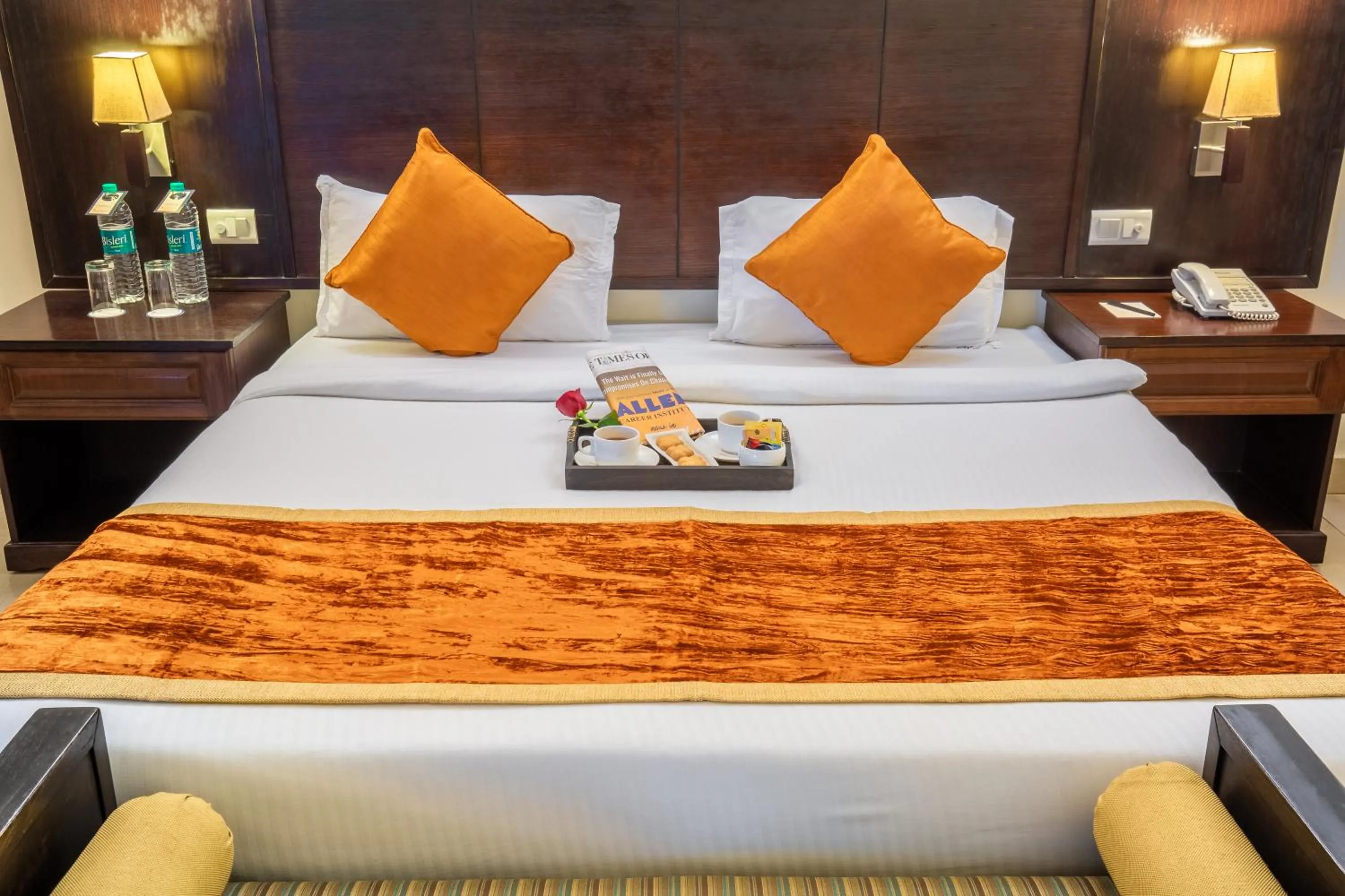 Bedroom in Rosewood Apartment Hotel - Pantnagar