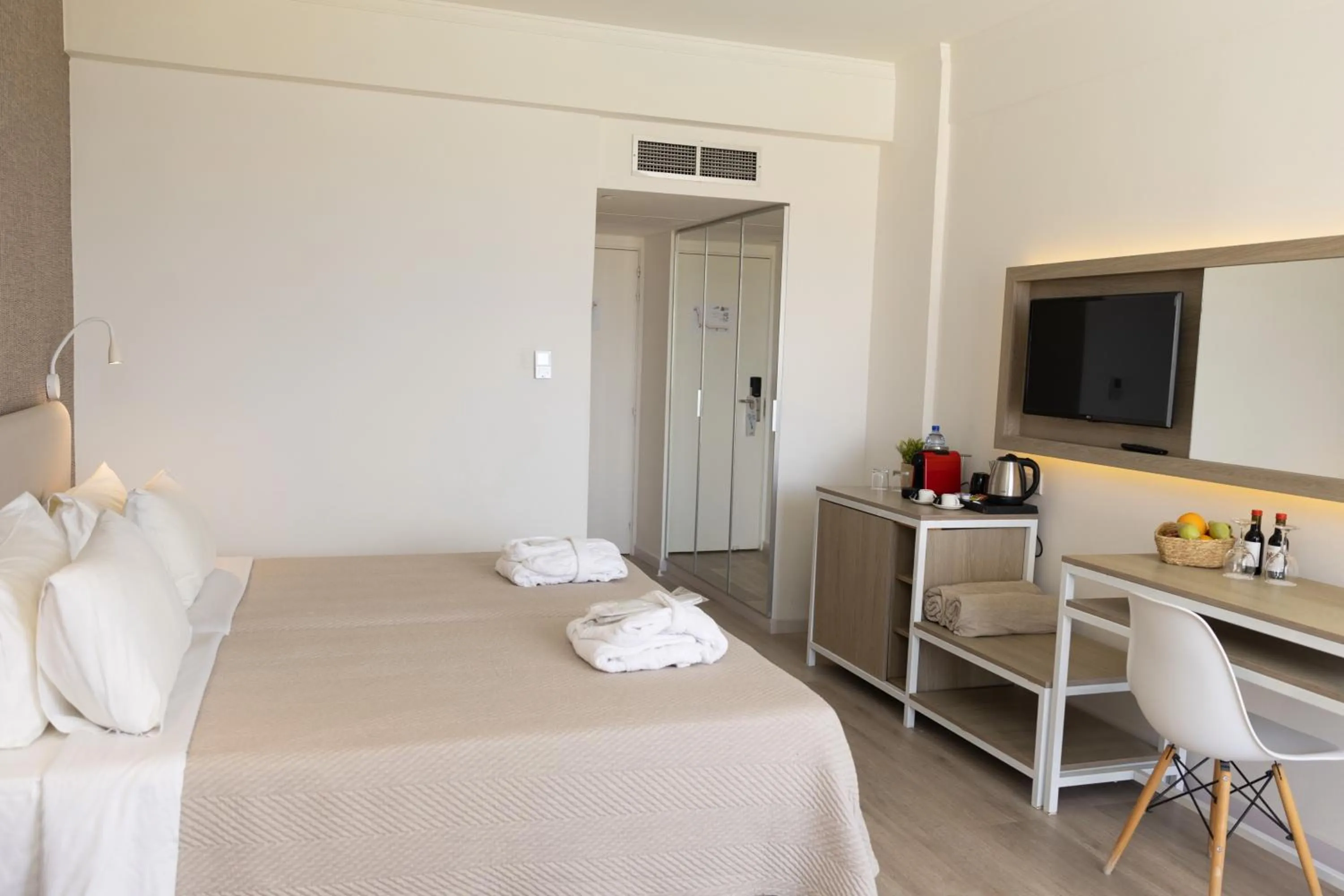 Bed in Venus Beach Hotel