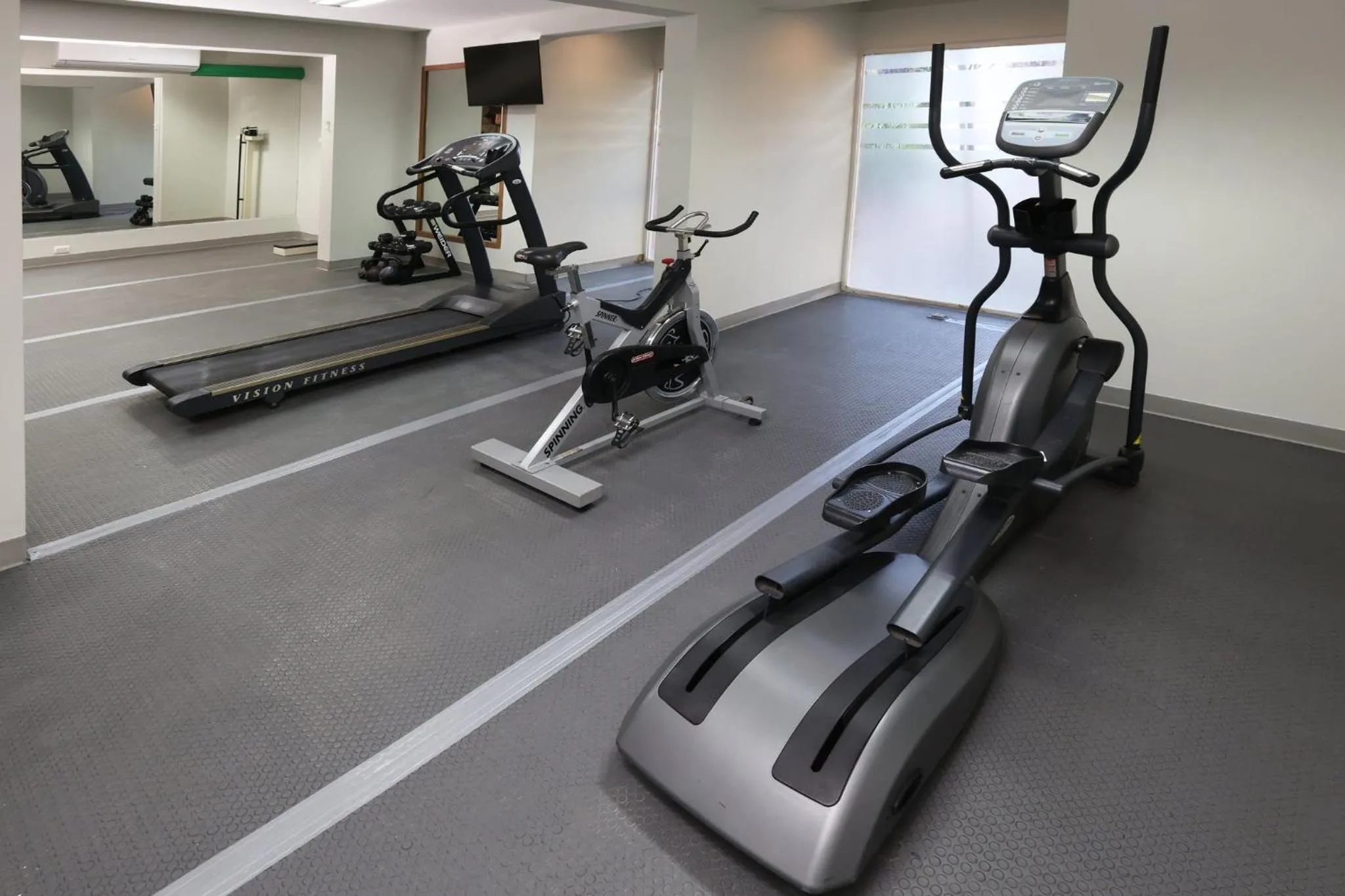 Fitness centre/facilities in voco Hermosillo by IHG