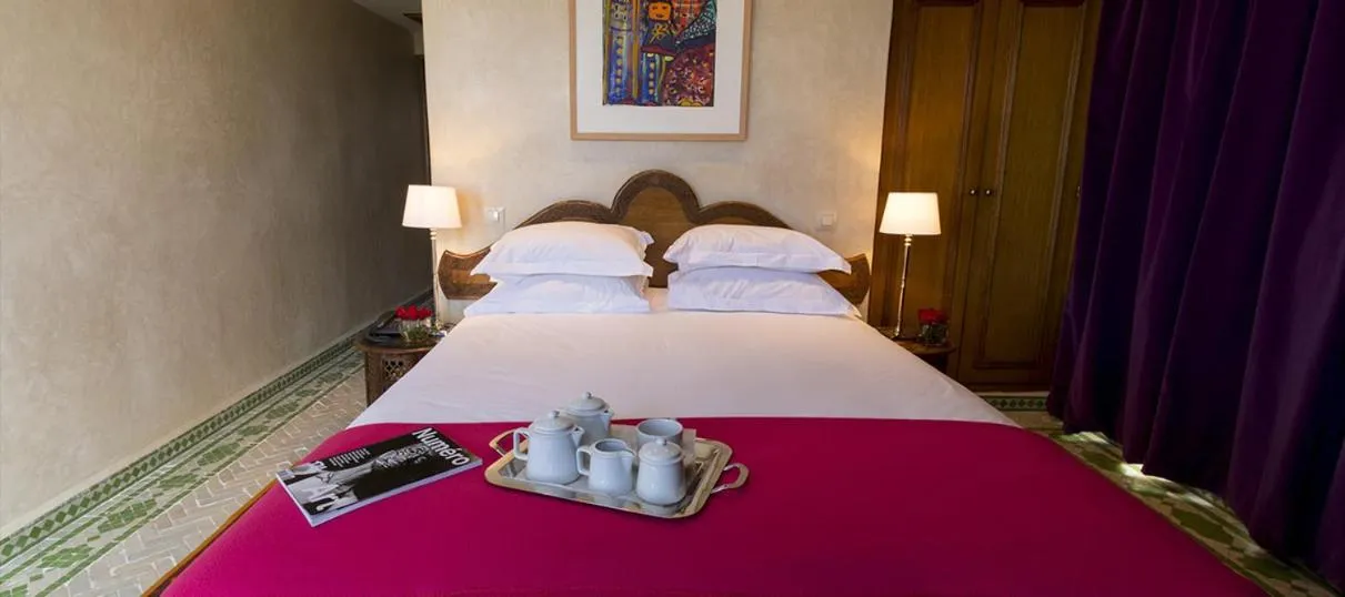 Bed in Soundouss Hotel