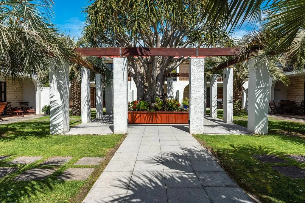 Property building in Onetangi Beach Apartments