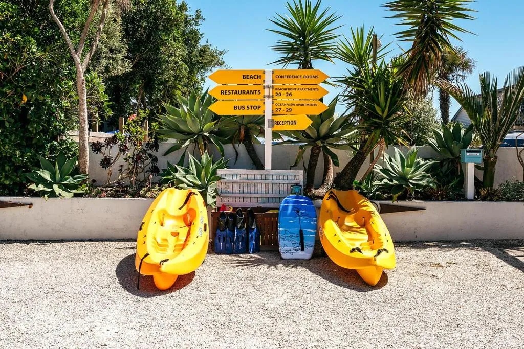 Lobby or reception in Onetangi Beach Apartments