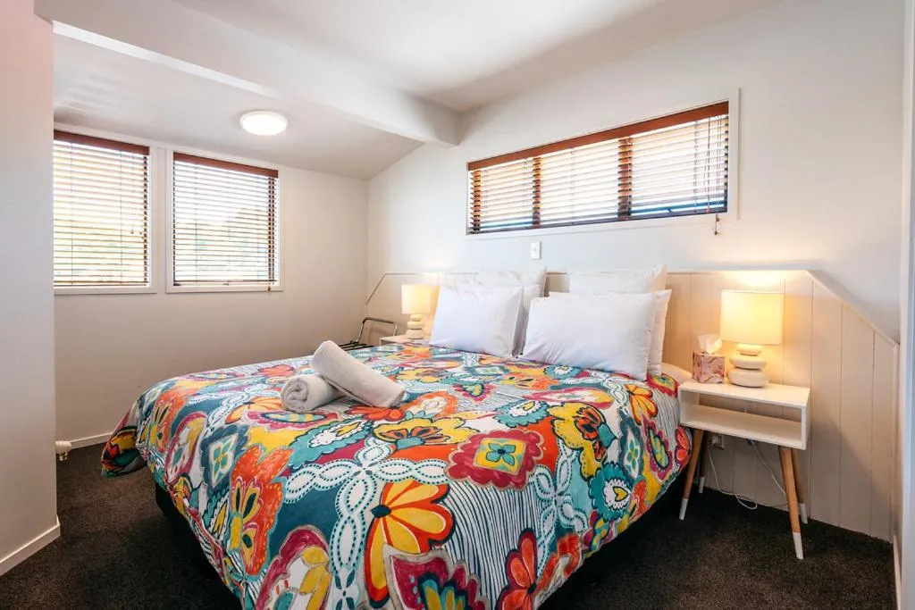 Bedroom, Bed in Onetangi Beach Apartments