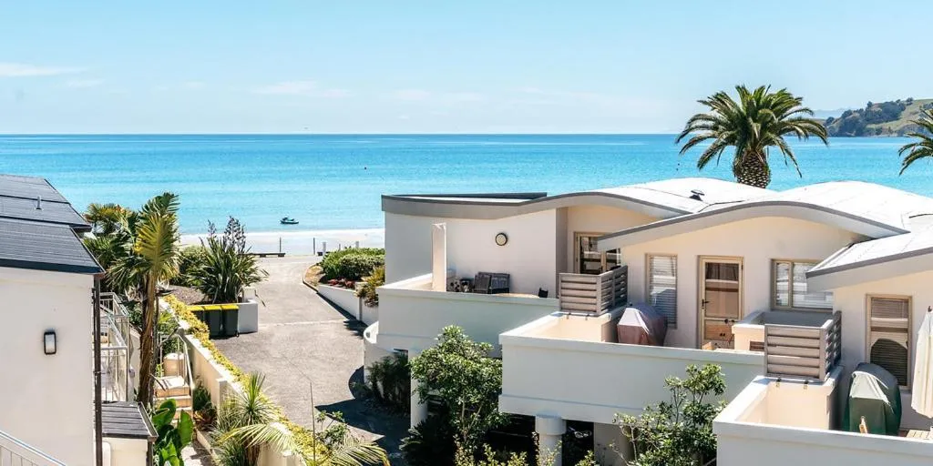 Sea view in Onetangi Beach Apartments