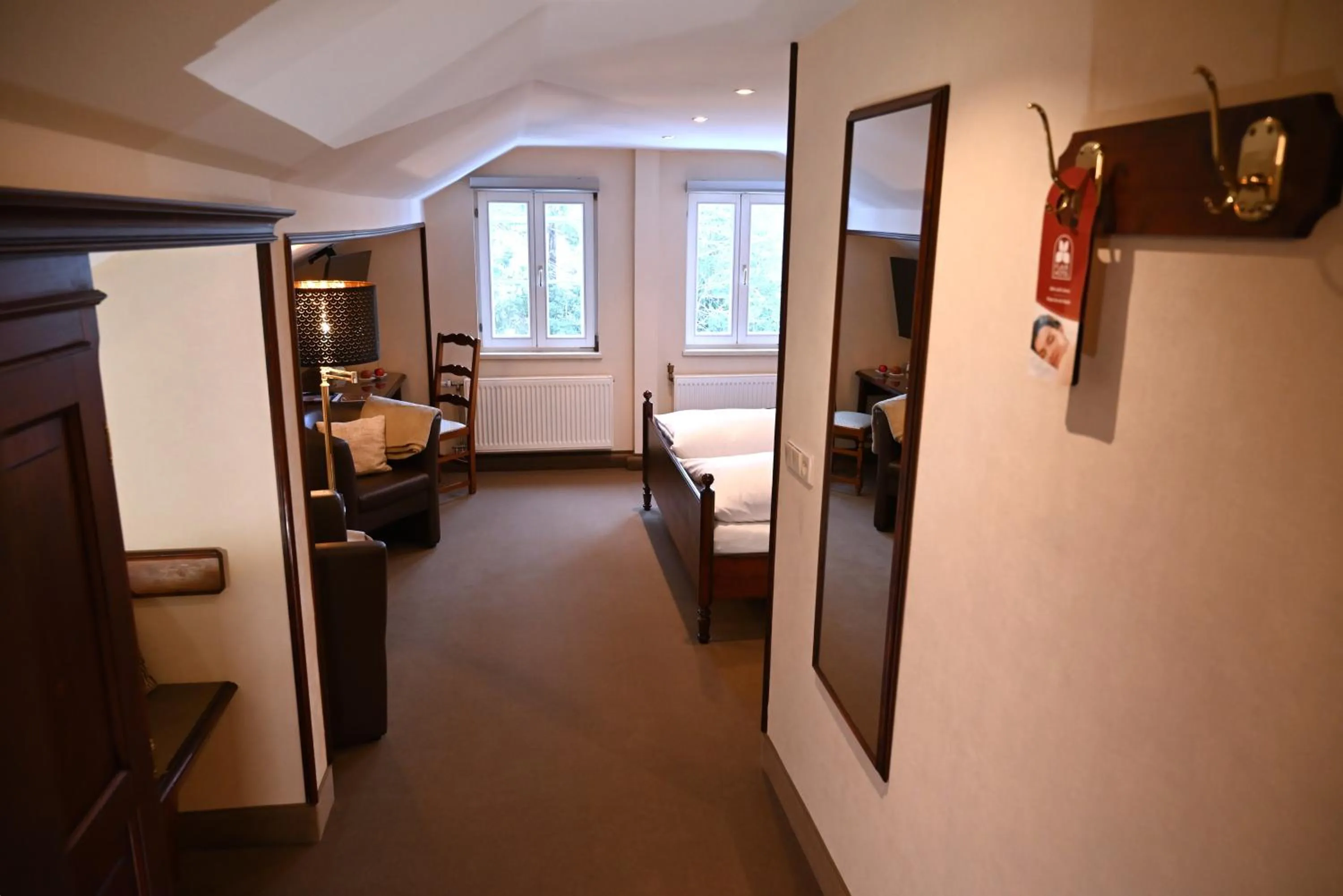 Photo of the whole room, Bed in Flair-Hotel Waldfrieden