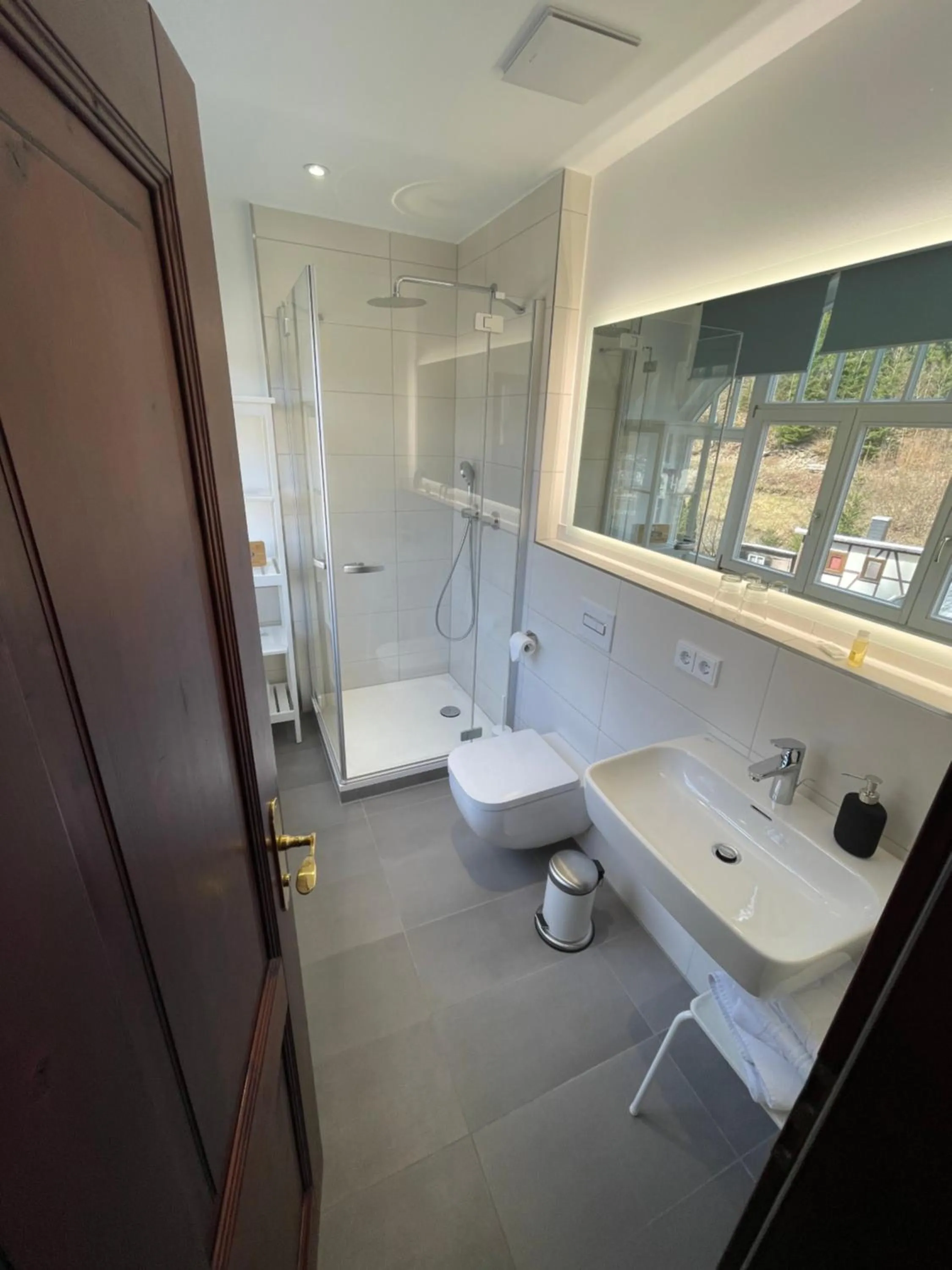 Bathroom in Flair-Hotel Waldfrieden