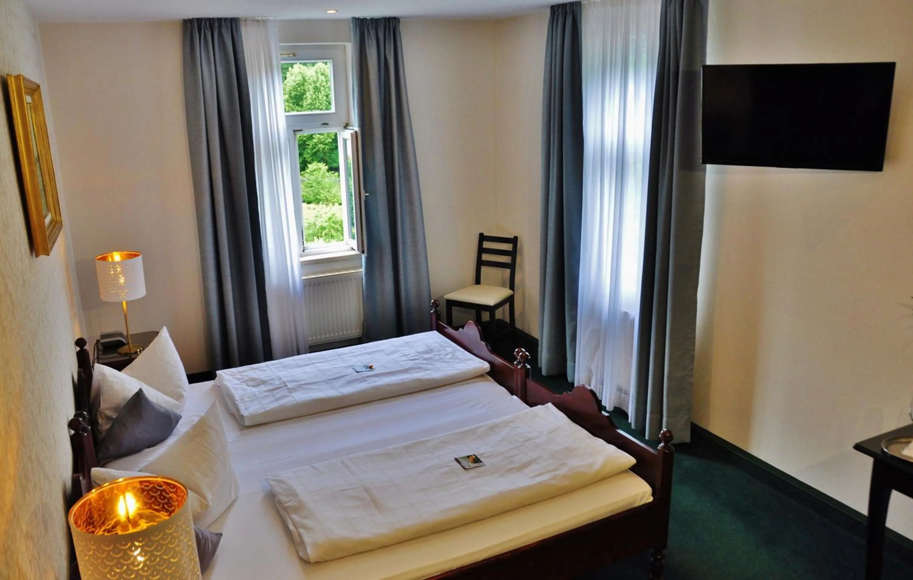 Bed in Flair-Hotel Waldfrieden