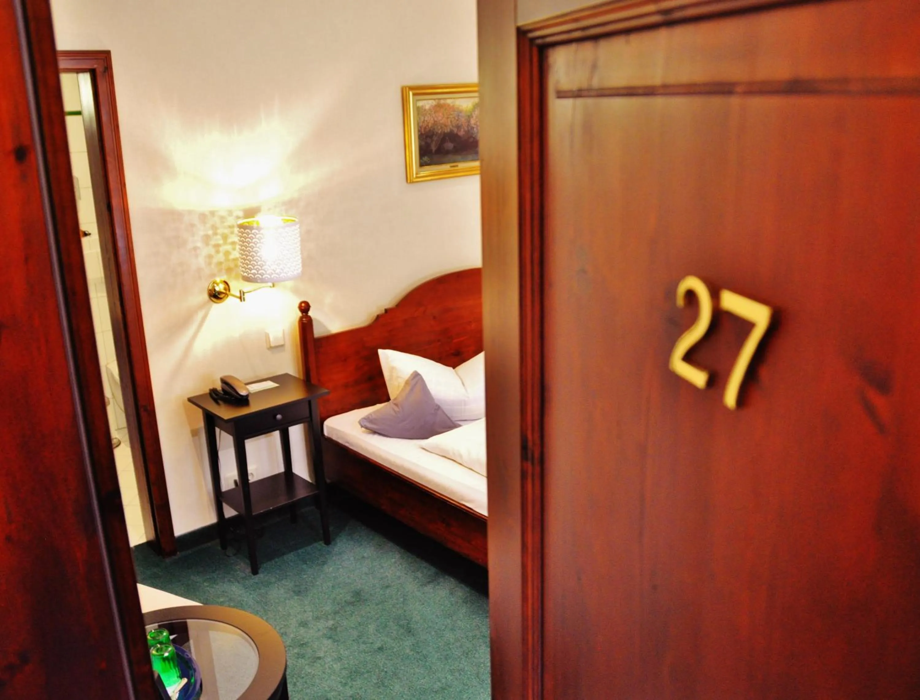 Bed in Flair-Hotel Waldfrieden