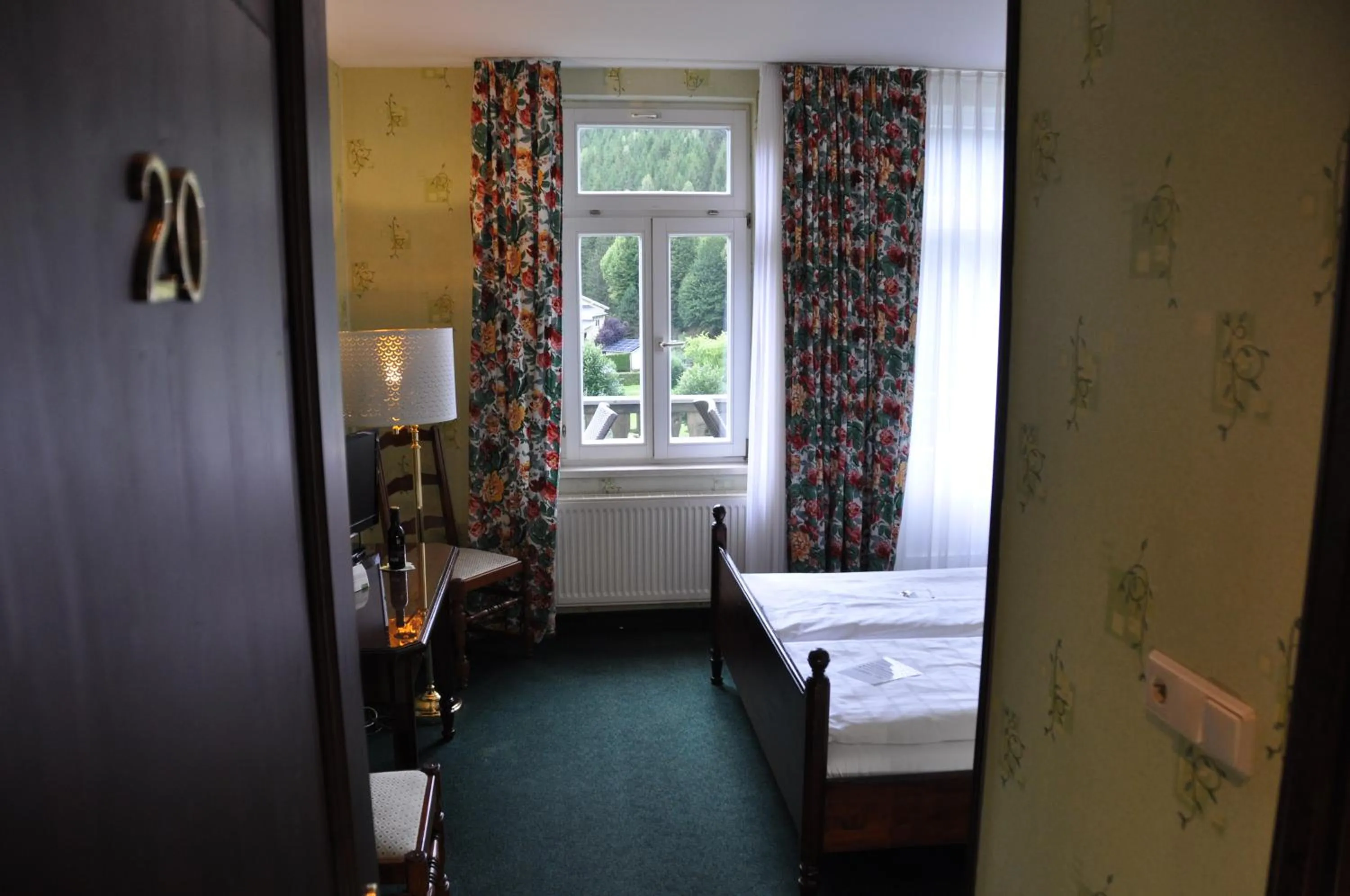 Bed in Flair-Hotel Waldfrieden