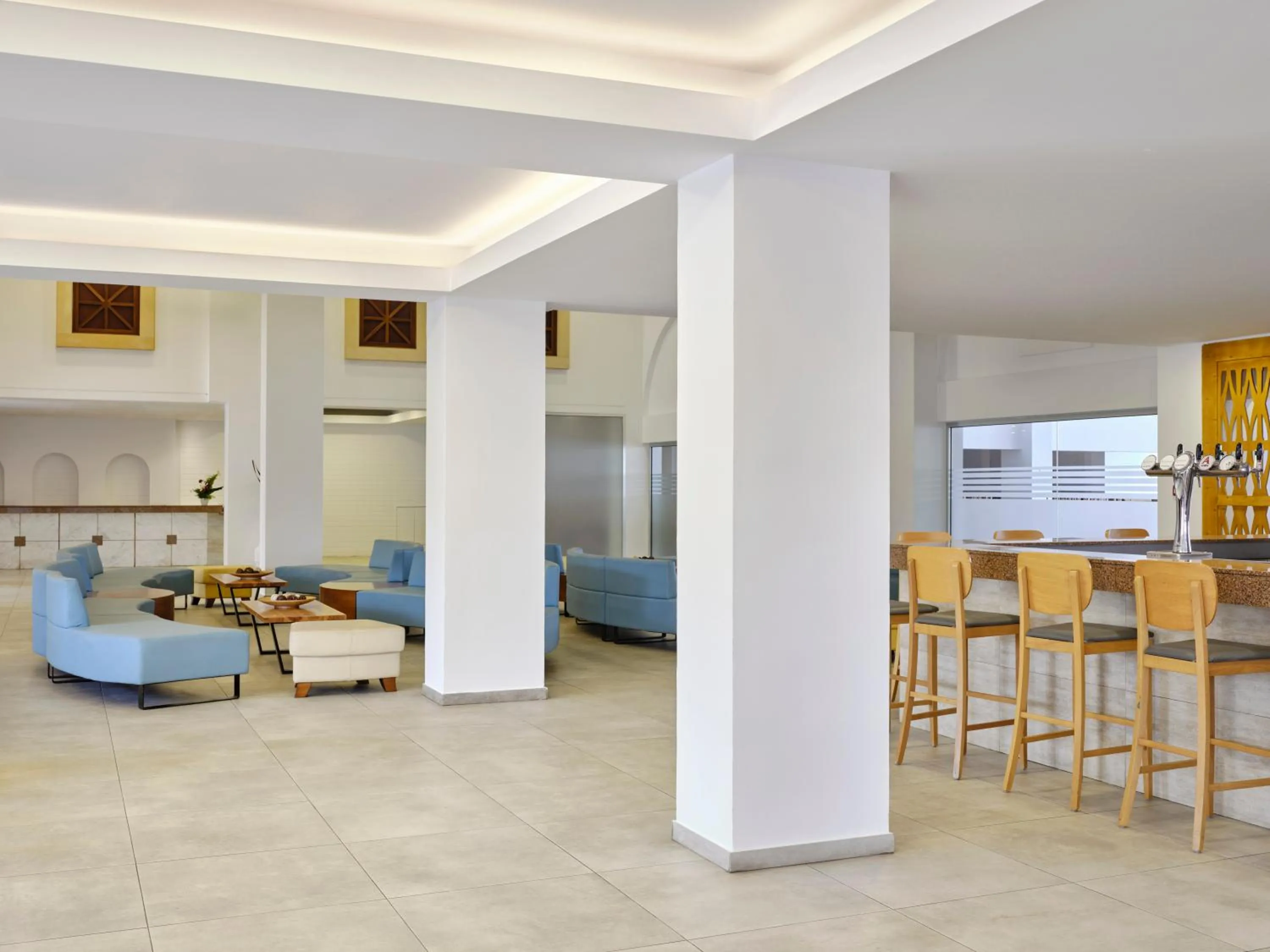 Lobby or reception in Atlantica Panthea Resort