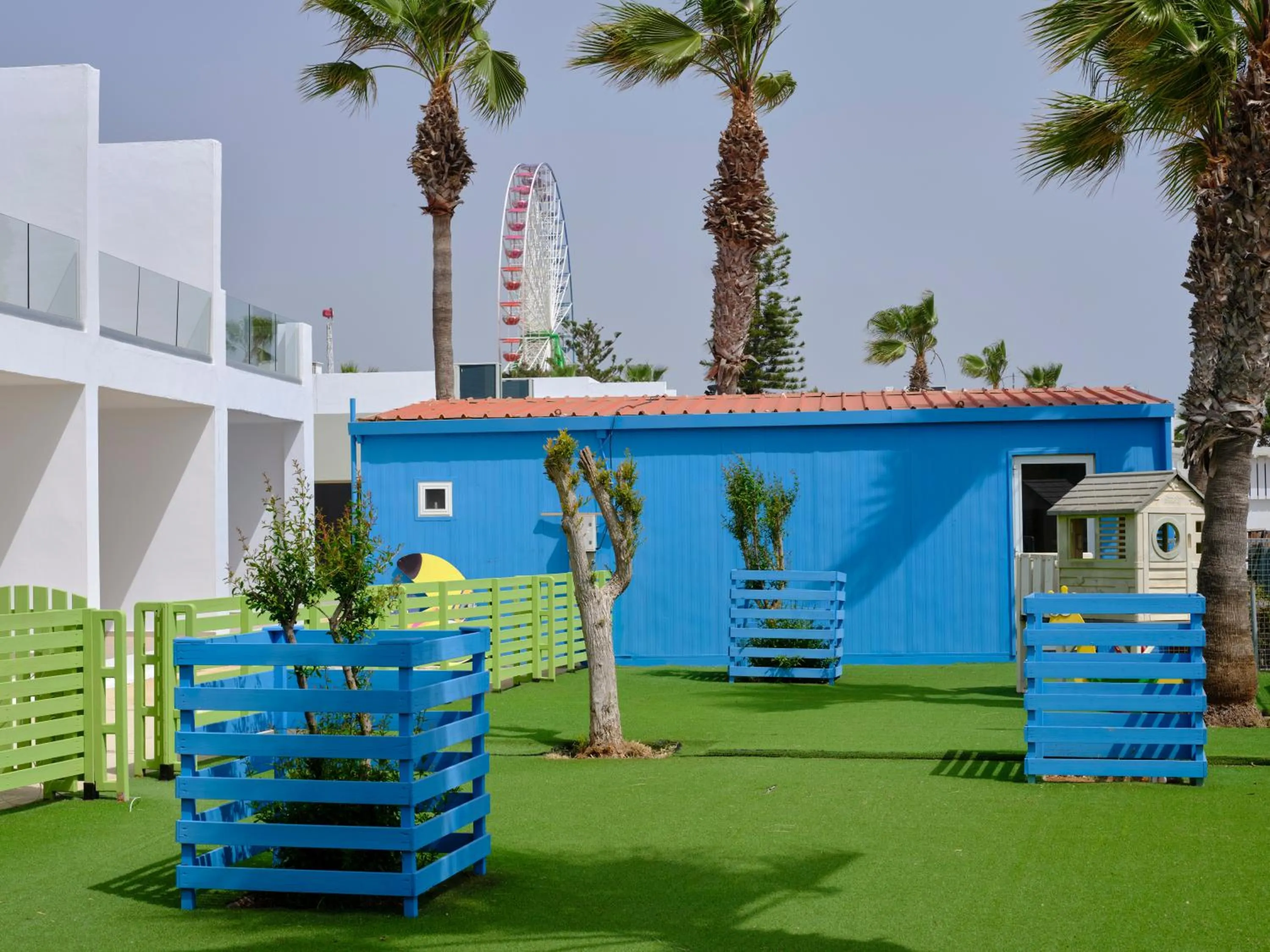 Children play ground in Atlantica Panthea Resort